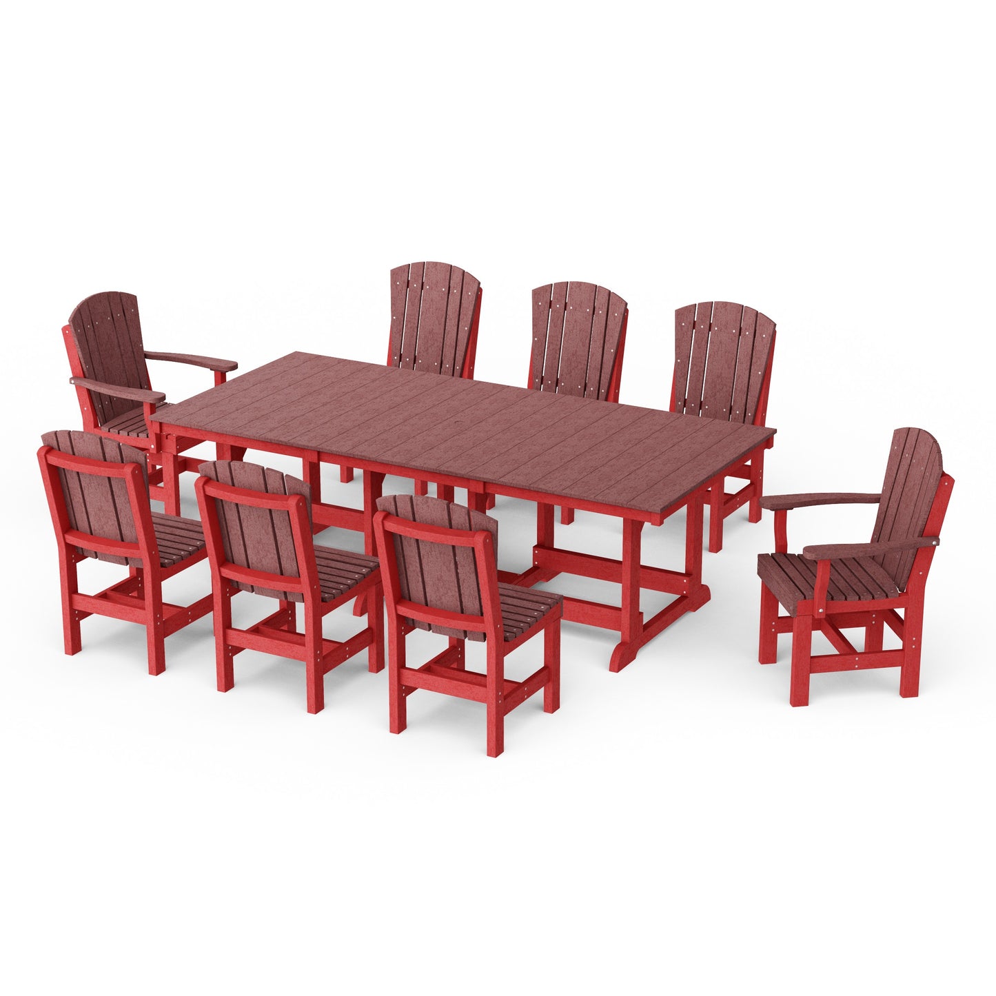 Heritage 9-Piece Rectangular Dining Set