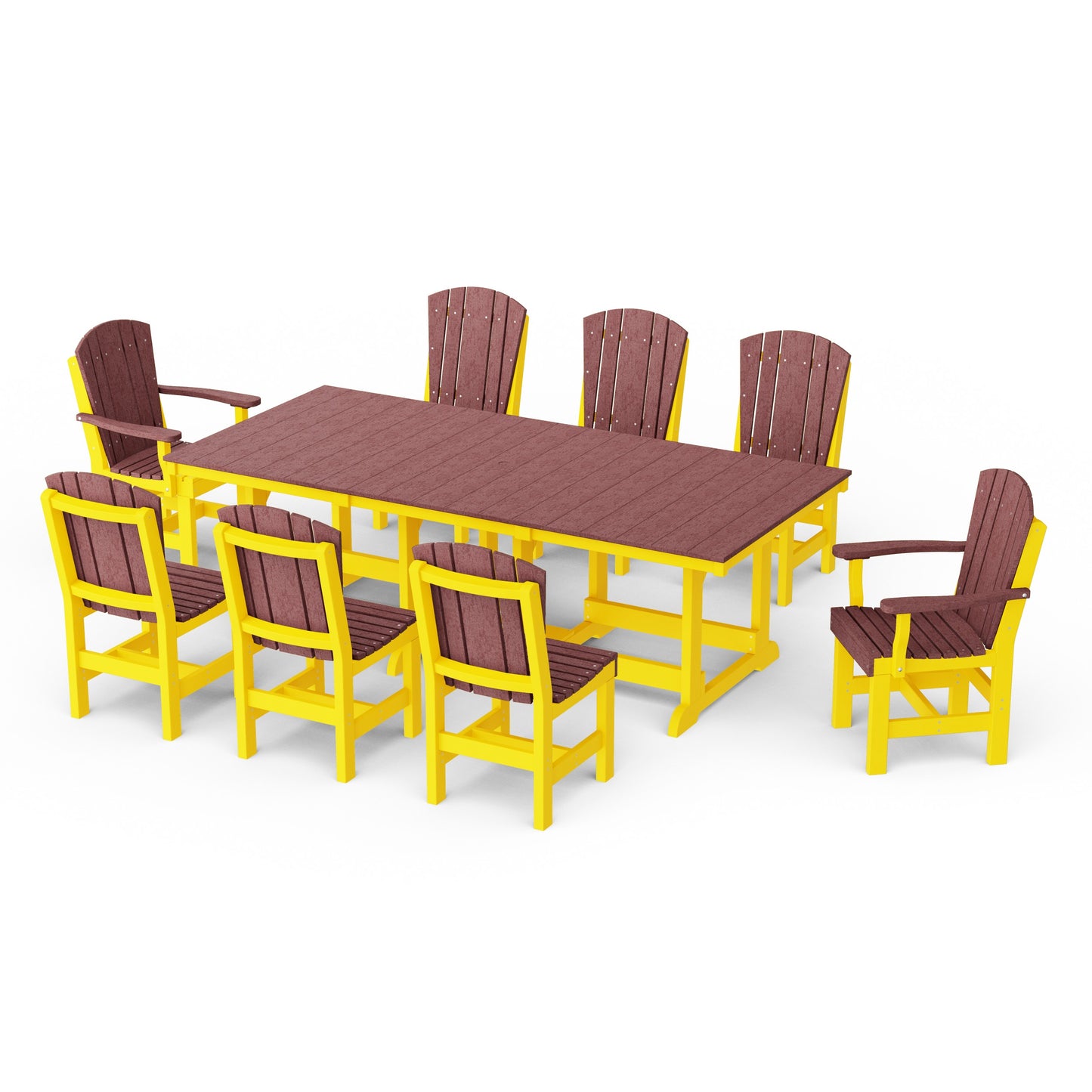 Heritage 9-Piece Rectangular Dining Set