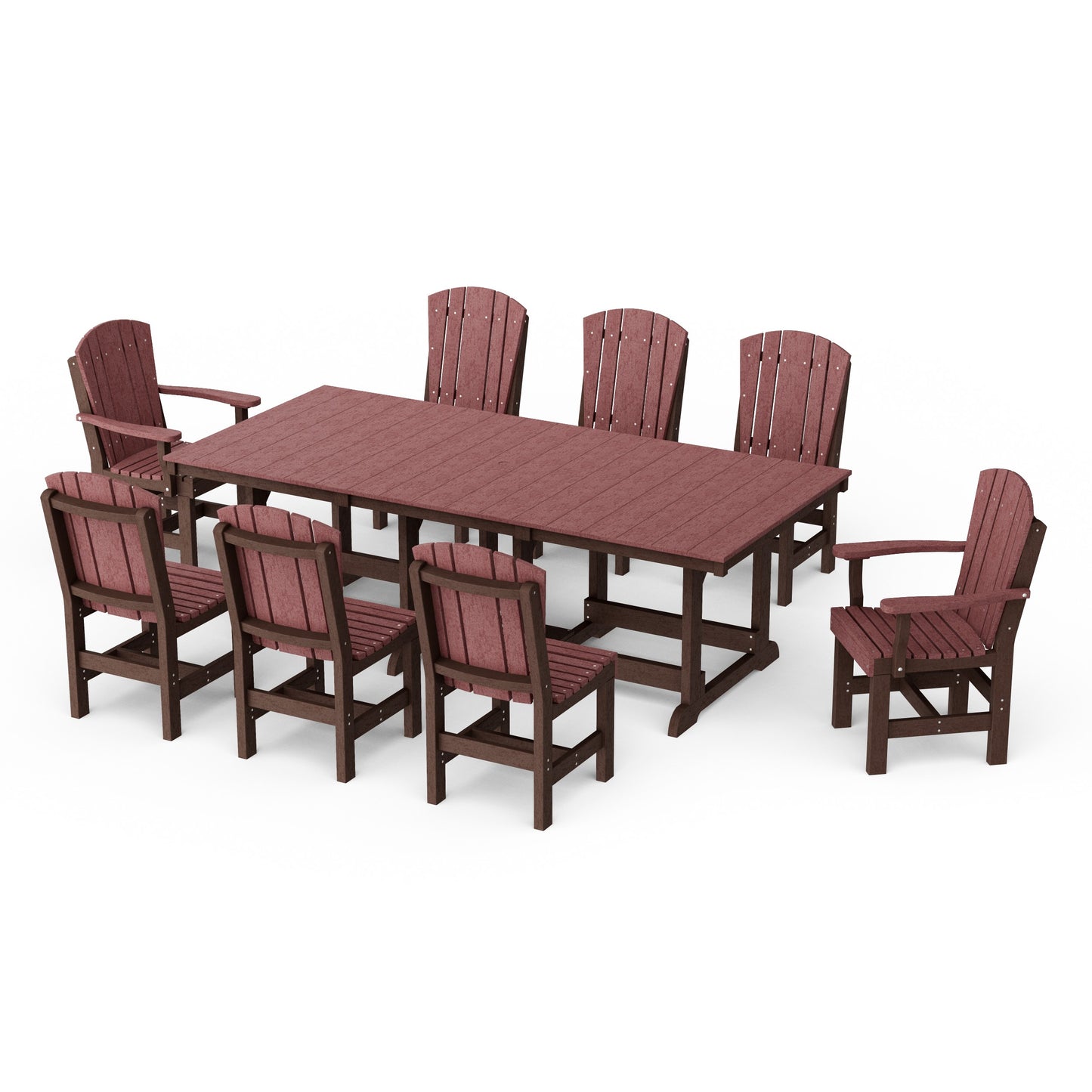 Heritage 9-Piece Rectangular Dining Set