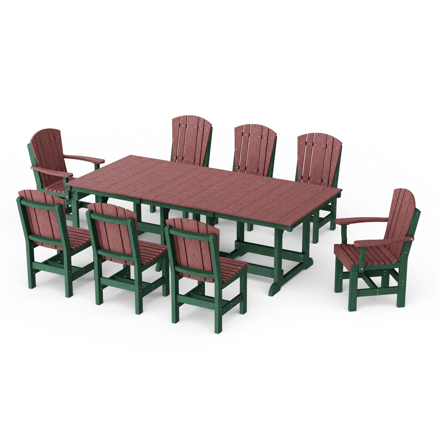 Heritage 9-Piece Rectangular Dining Set