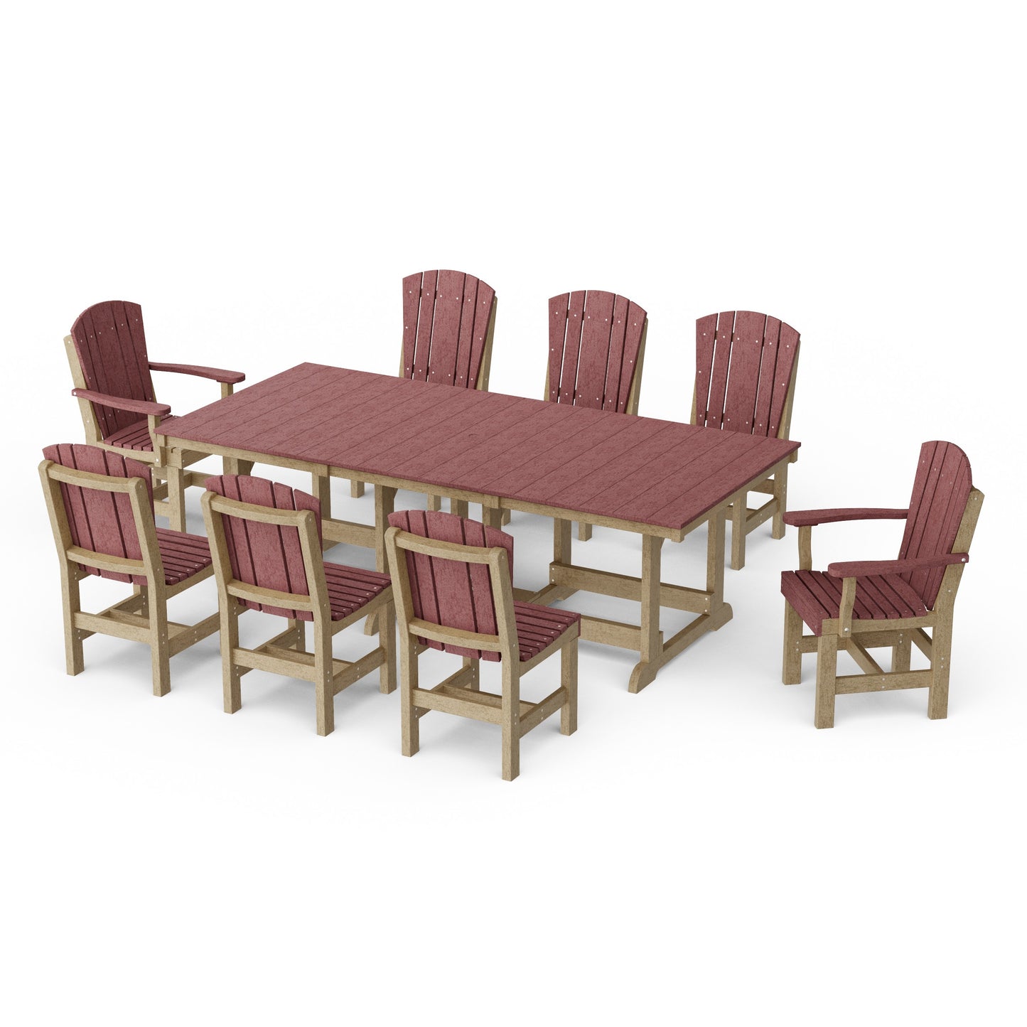 Heritage 9-Piece Rectangular Dining Set