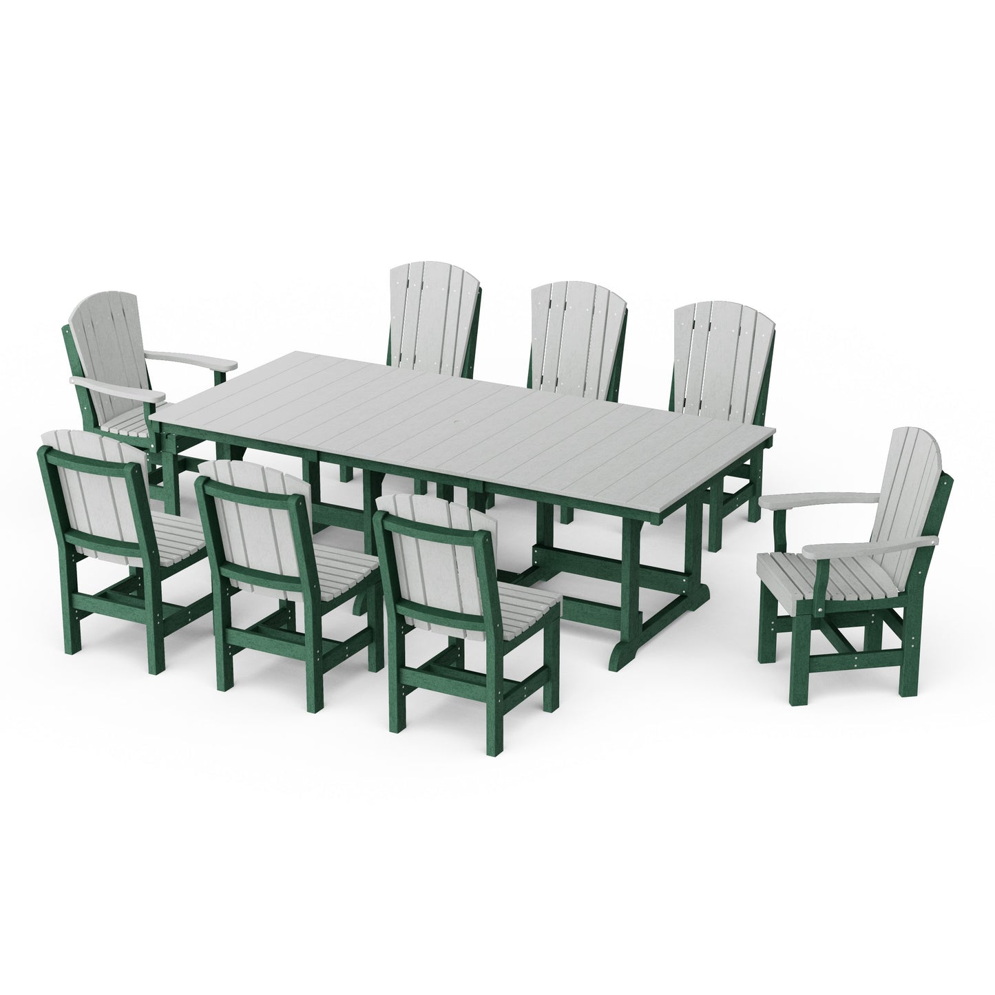 Heritage 9-Piece Rectangular Dining Set