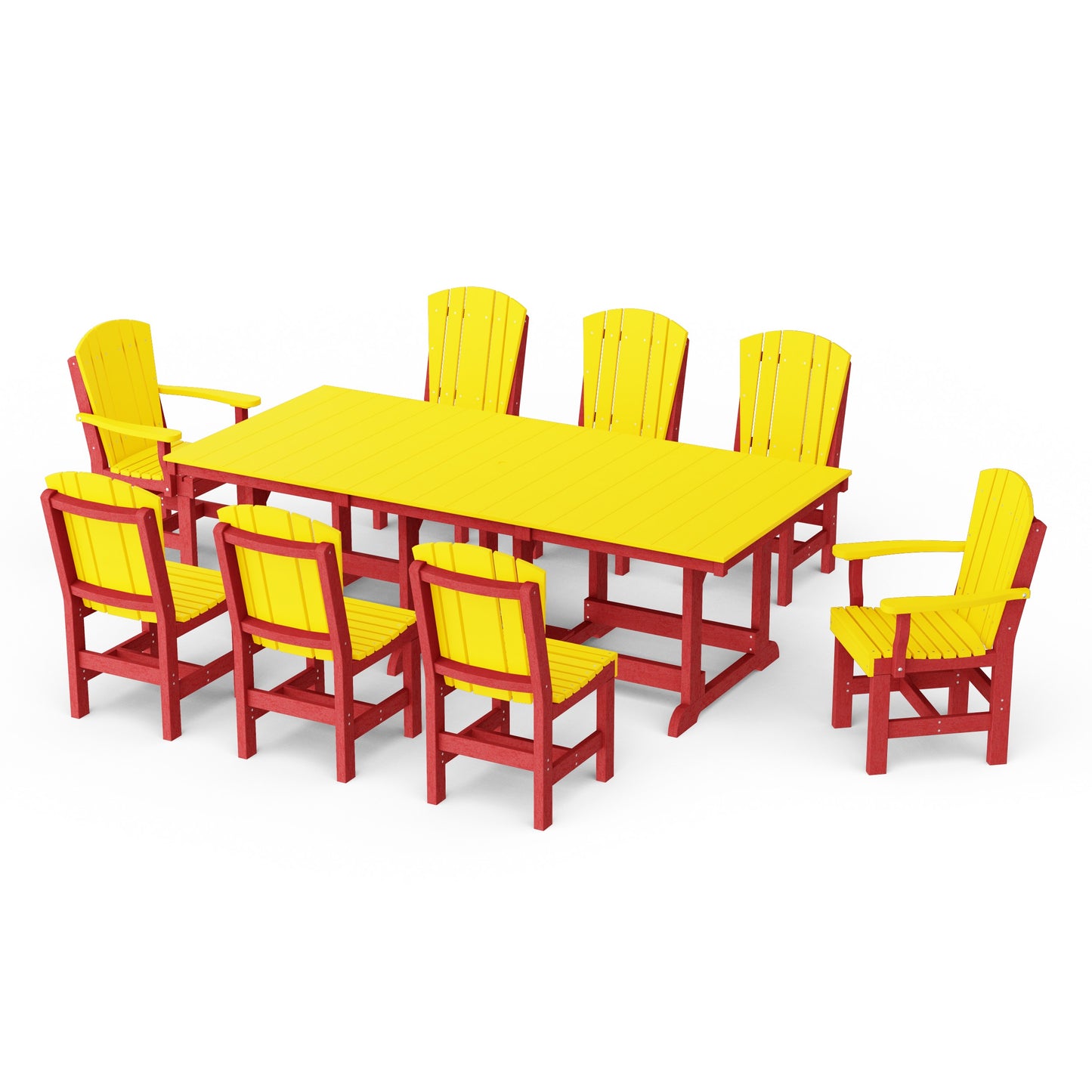Heritage 9-Piece Rectangular Dining Set