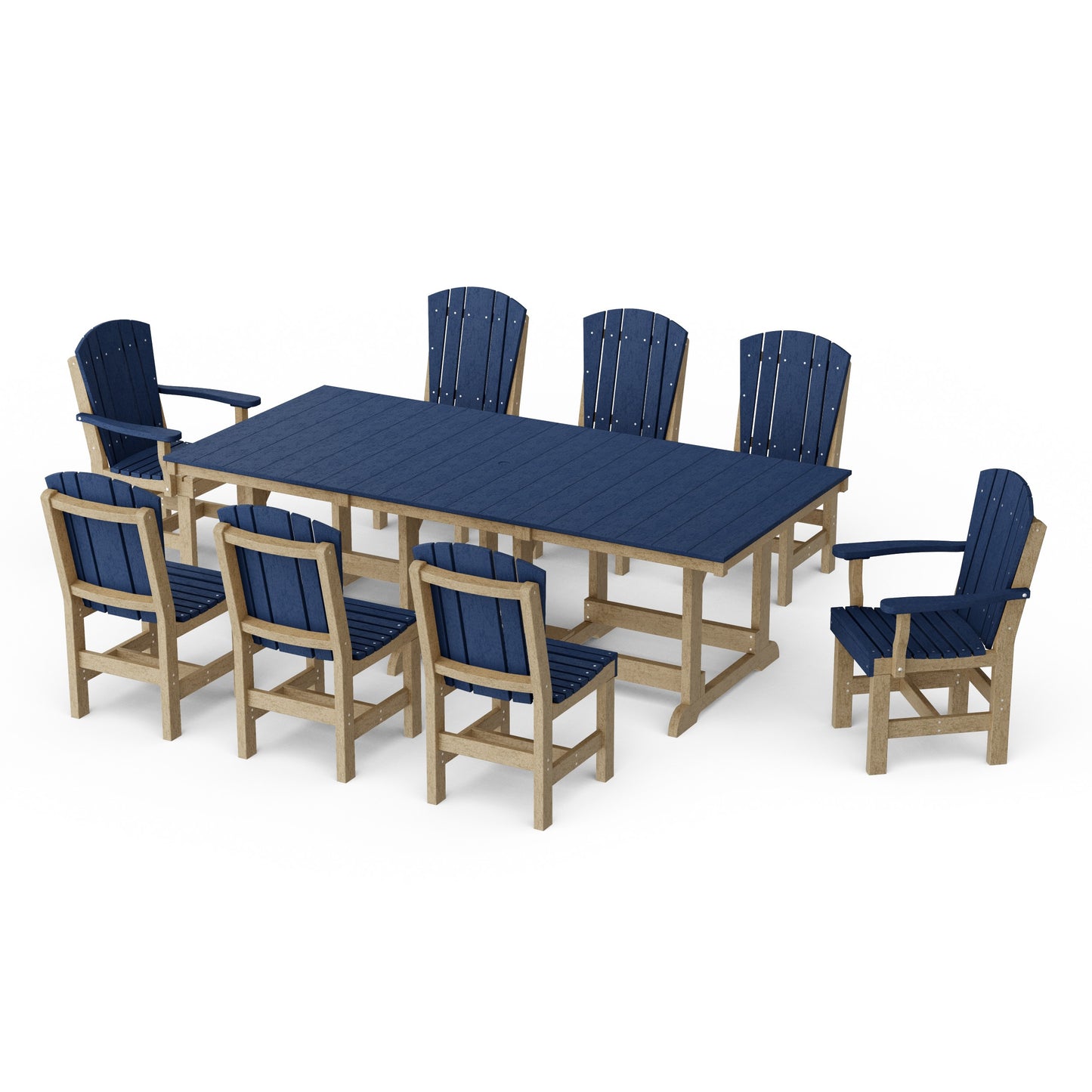 Heritage 9-Piece Rectangular Dining Set