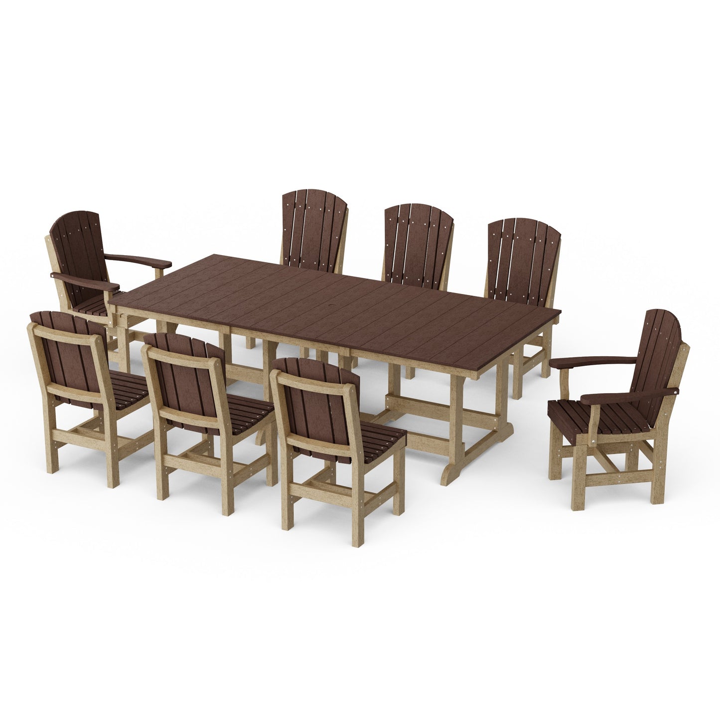 Heritage 9-Piece Rectangular Dining Set