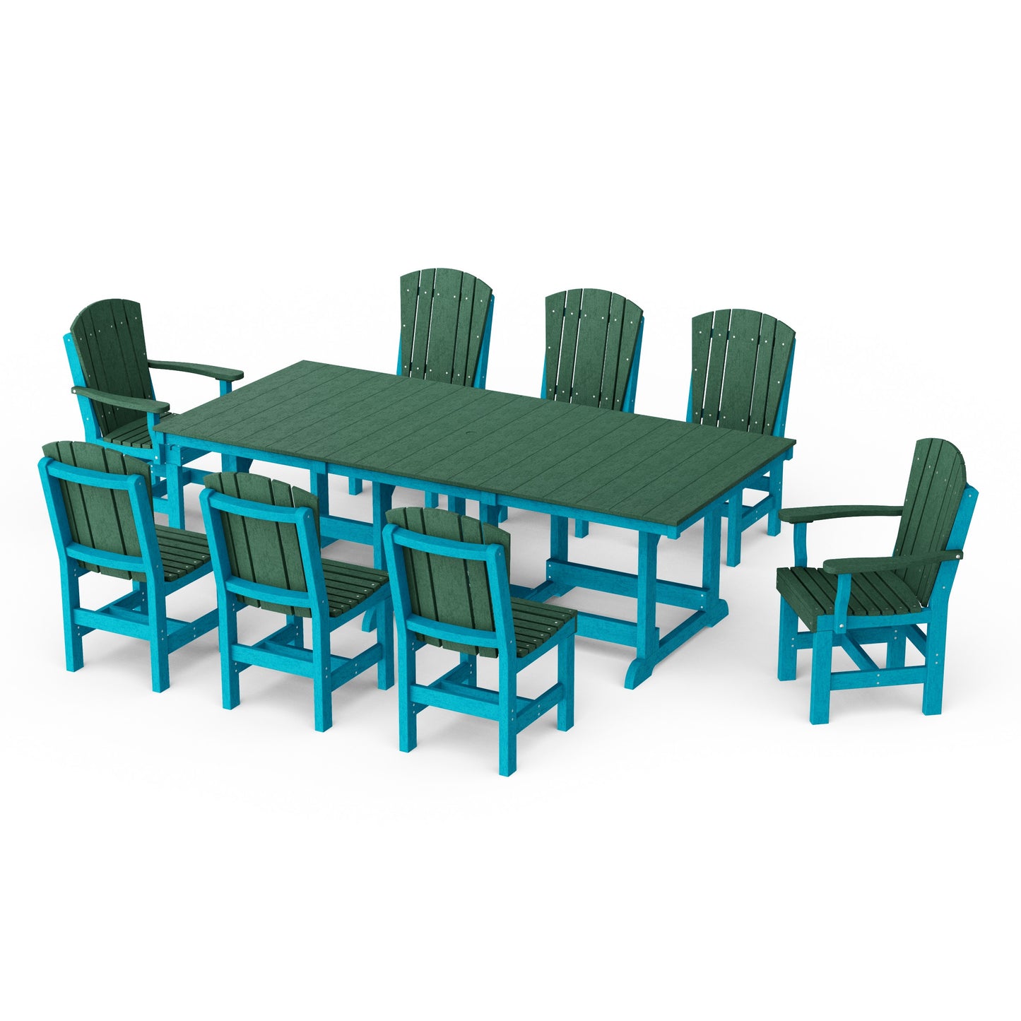 Heritage 9-Piece Rectangular Dining Set