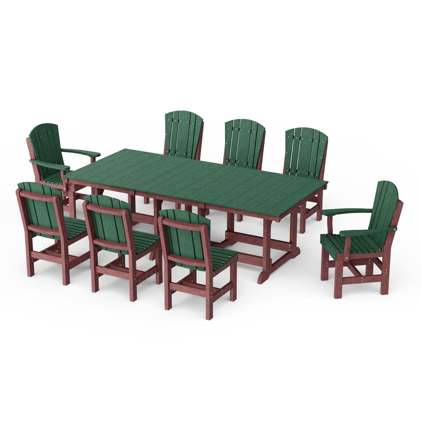 Heritage 9-Piece Rectangular Dining Set