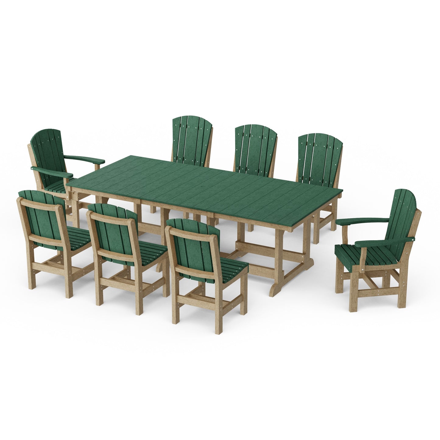Heritage 9-Piece Rectangular Dining Set