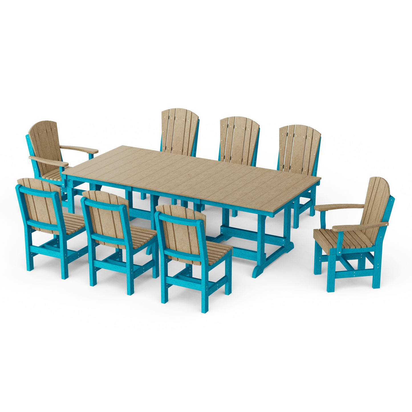 Heritage 9-Piece Rectangular Dining Set