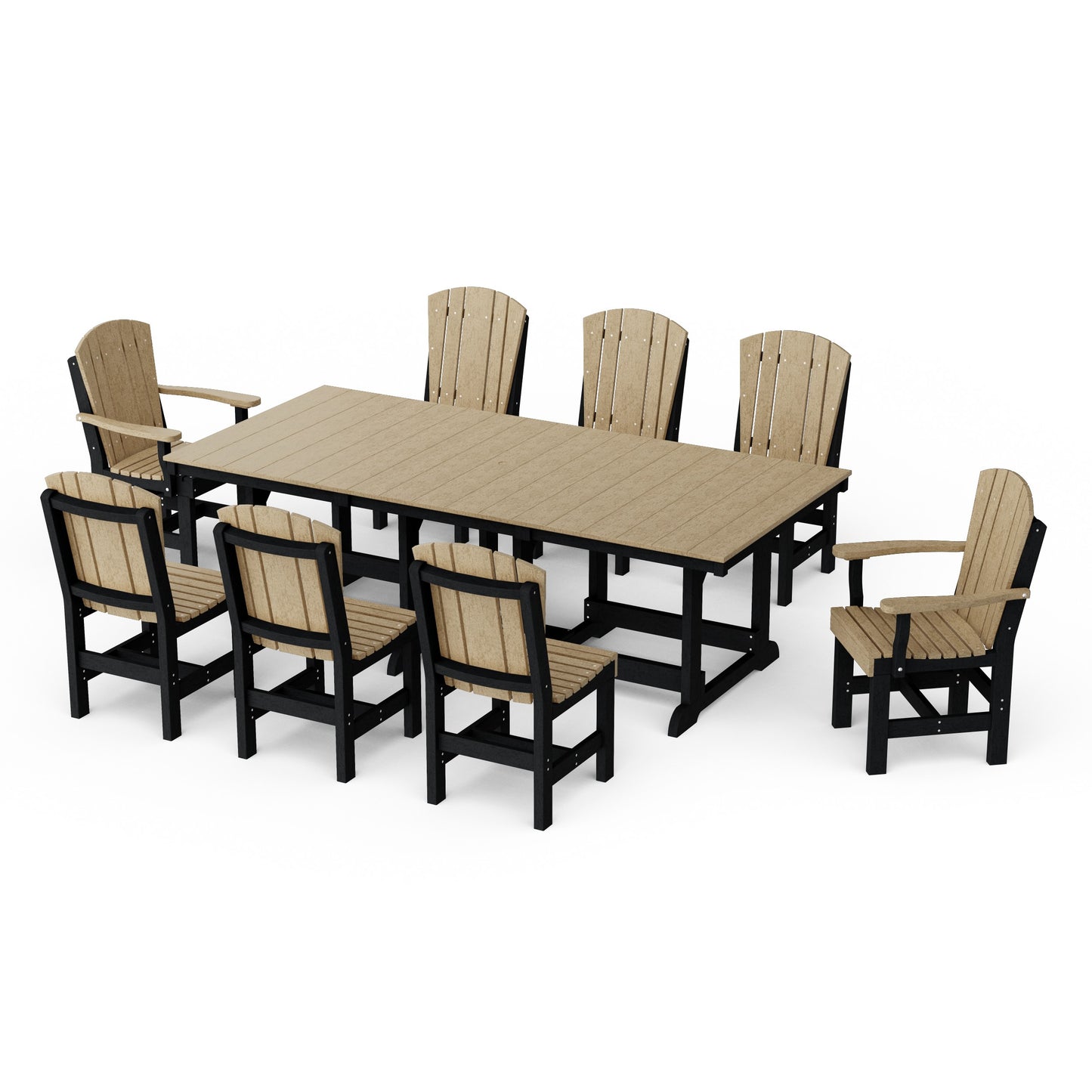 Heritage 9-Piece Rectangular Dining Set