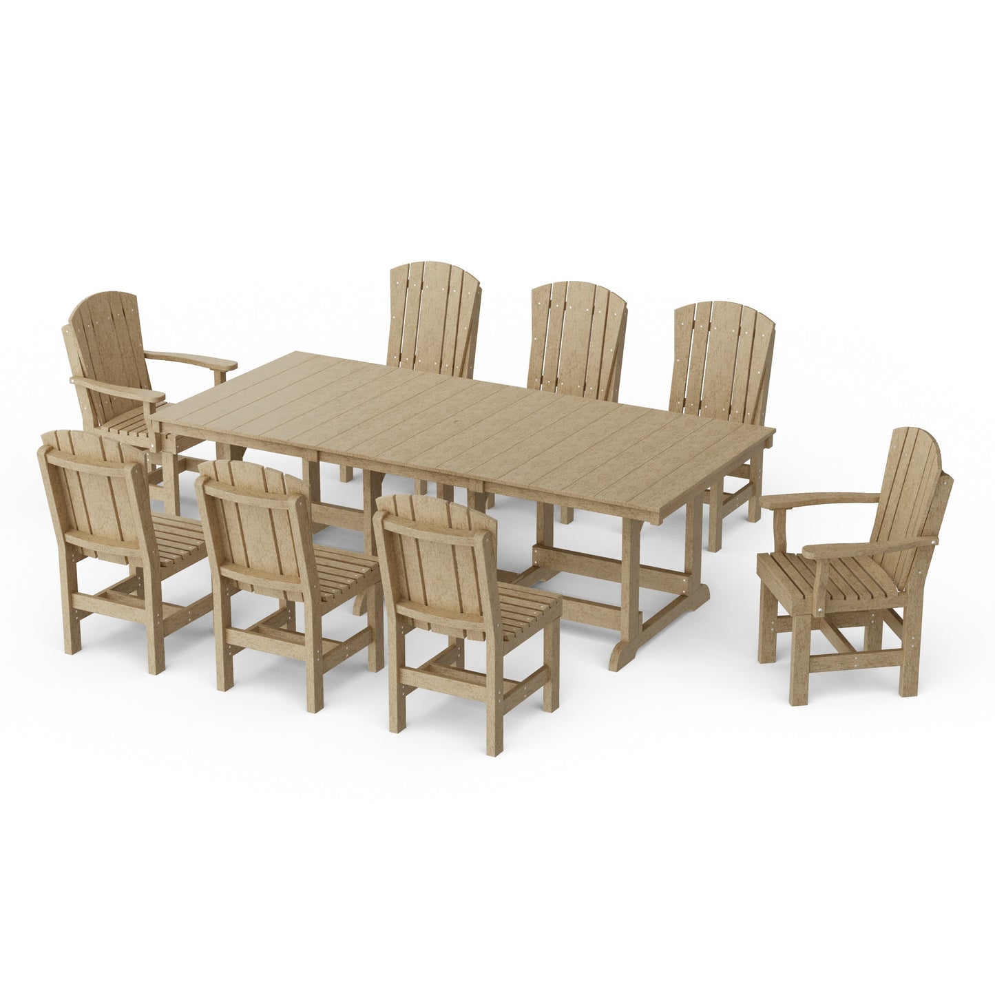 Heritage 9-Piece Rectangular Dining Set