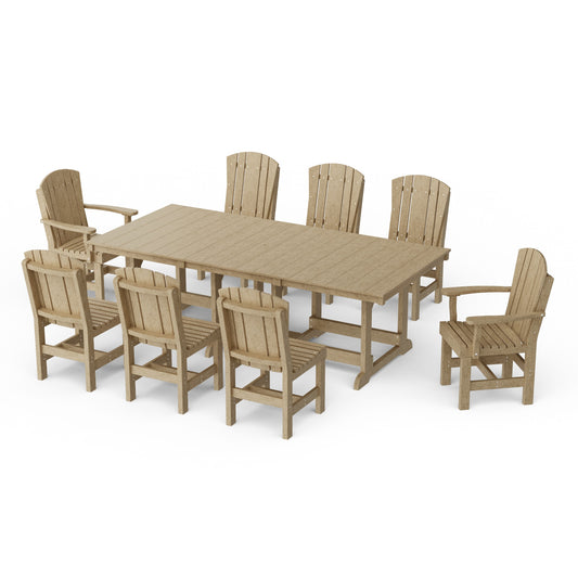 Heritage 9-Piece Rectangular Dining Set