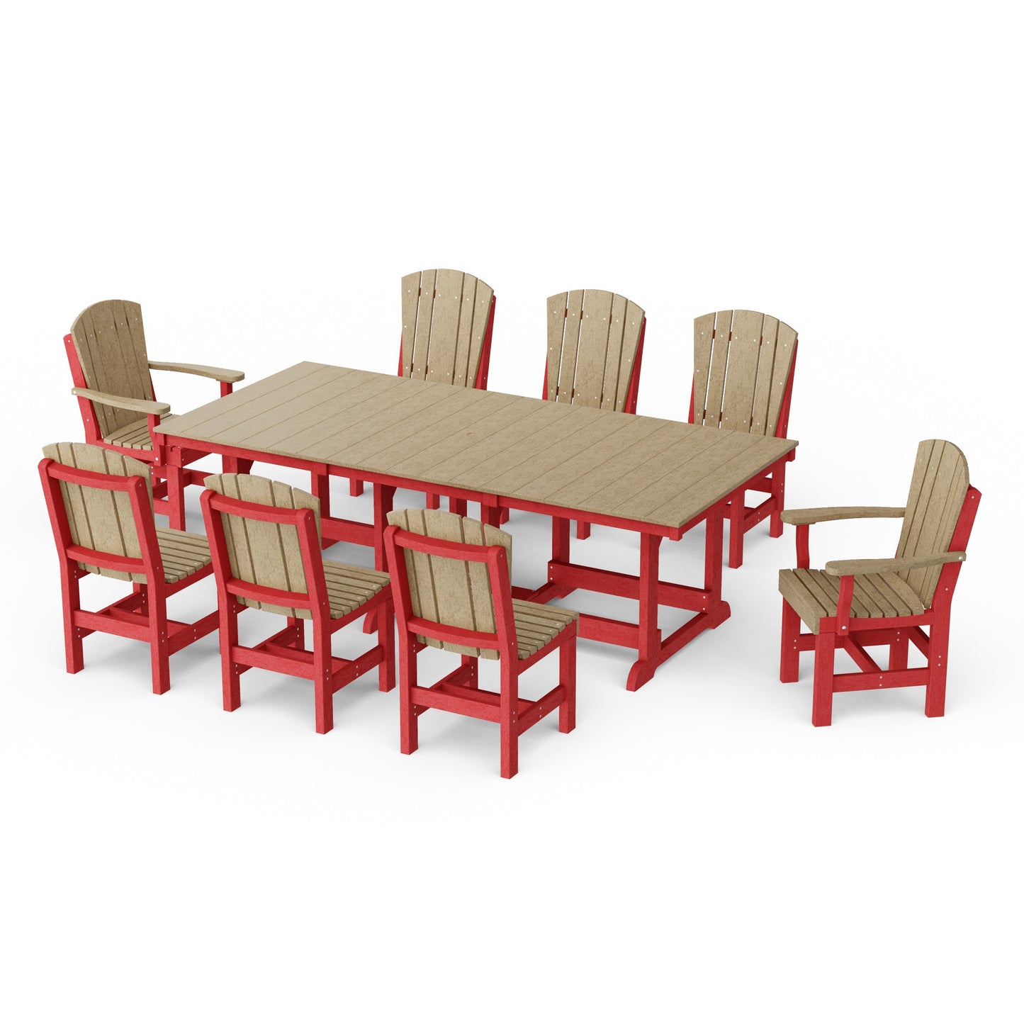 Heritage 9-Piece Rectangular Dining Set