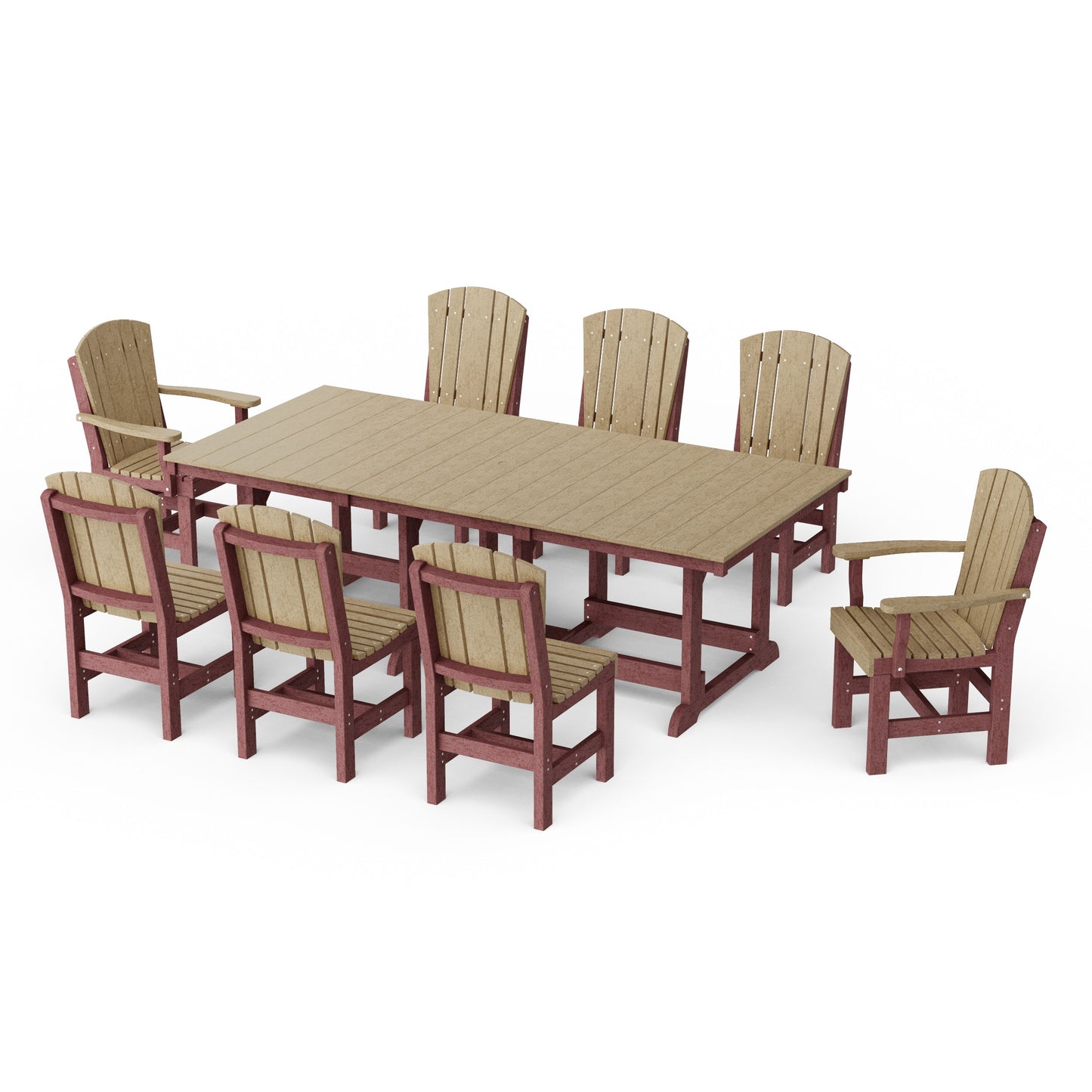 Heritage 9-Piece Rectangular Dining Set
