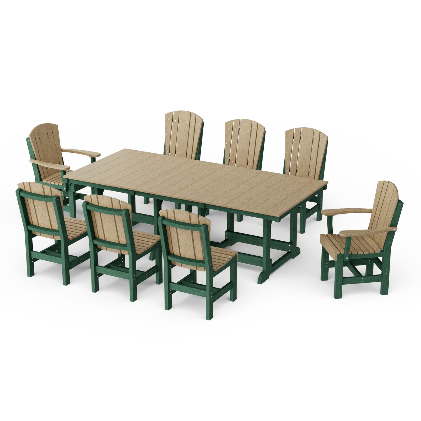 Heritage 9-Piece Rectangular Dining Set