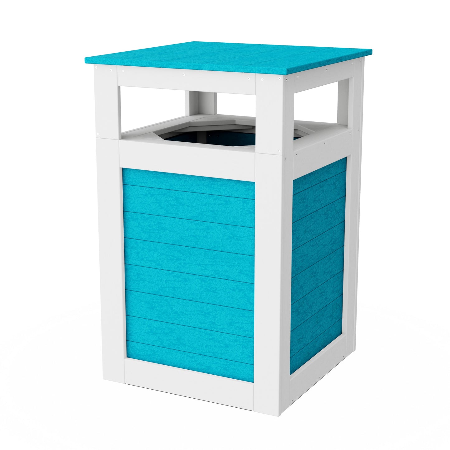 Outdoor Trash Can Holder