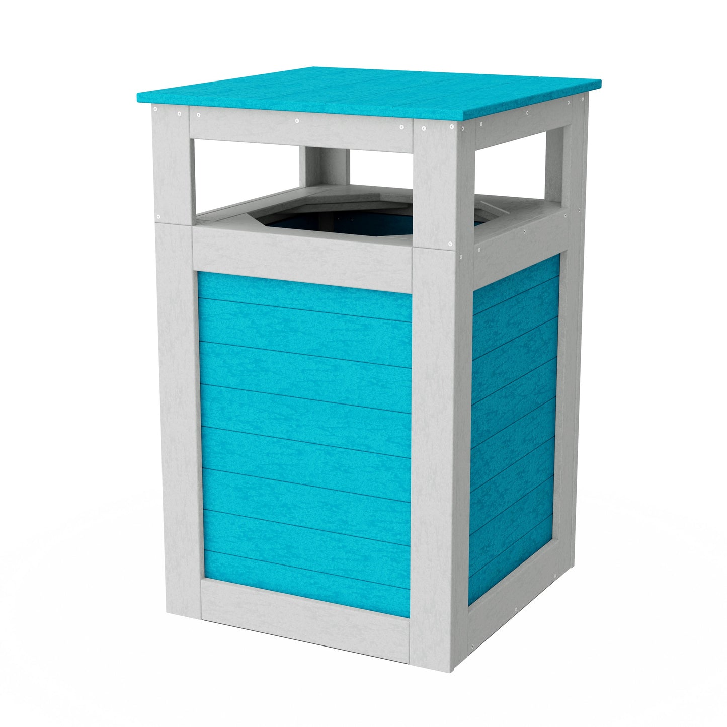 Outdoor Trash Can Holder