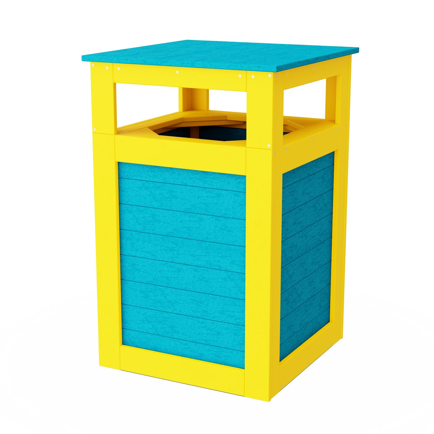 Outdoor Trash Can Holder