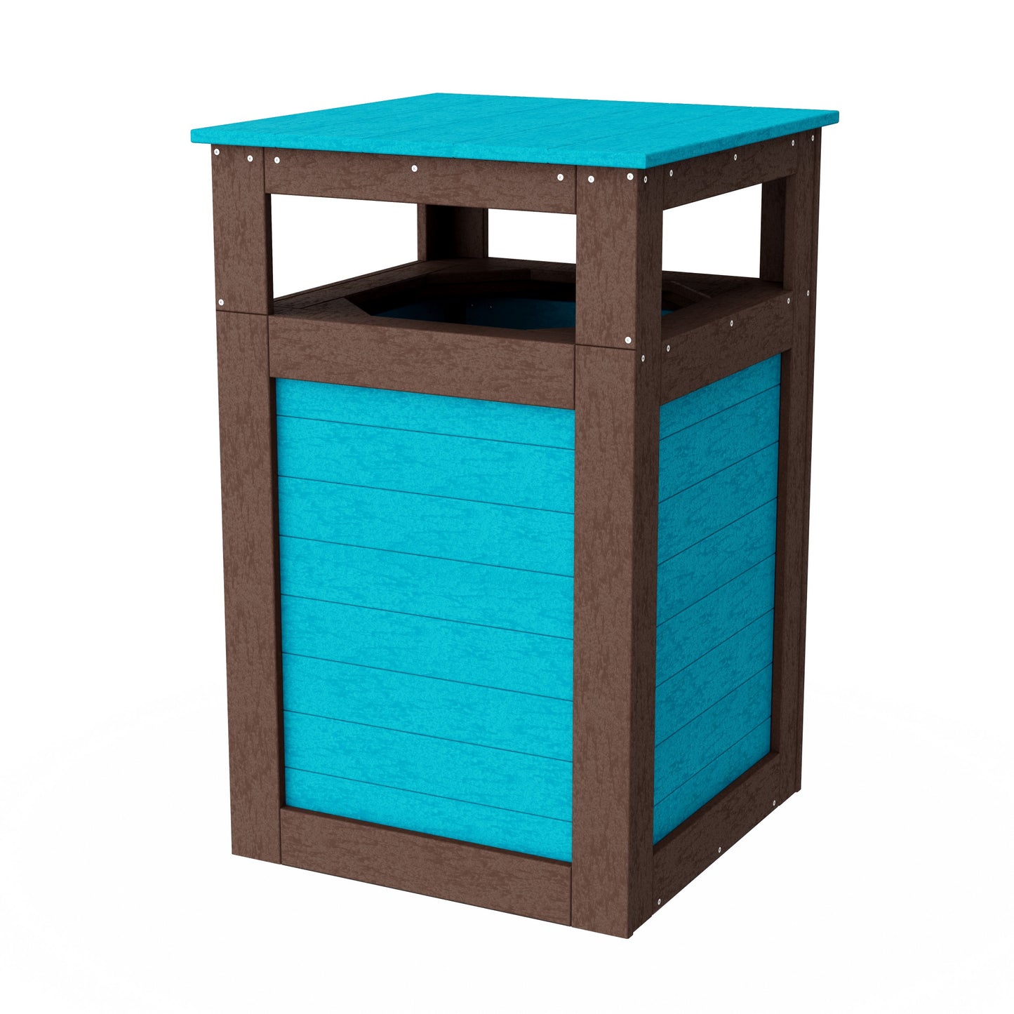 Outdoor Trash Can Holder