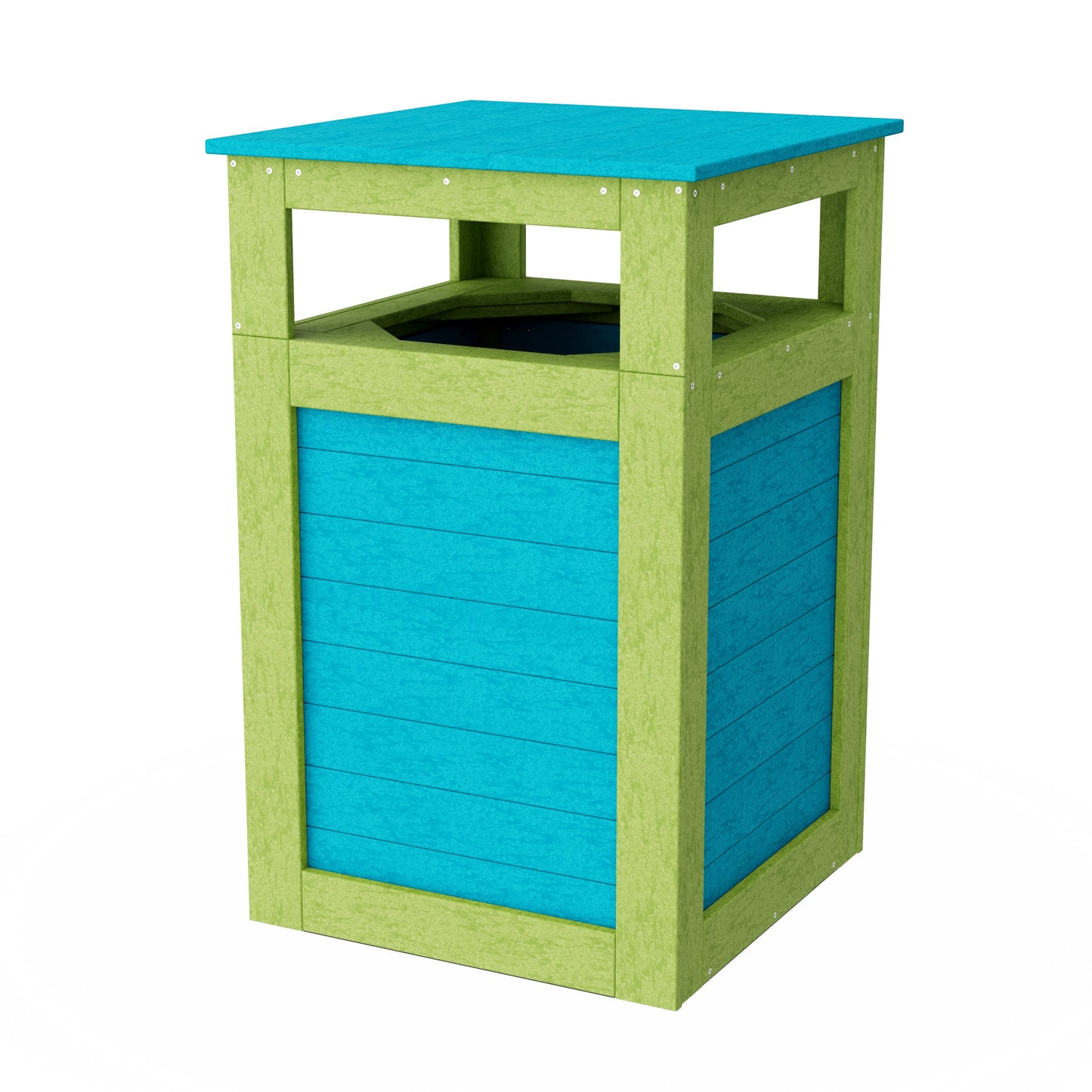 Outdoor Trash Can Holder