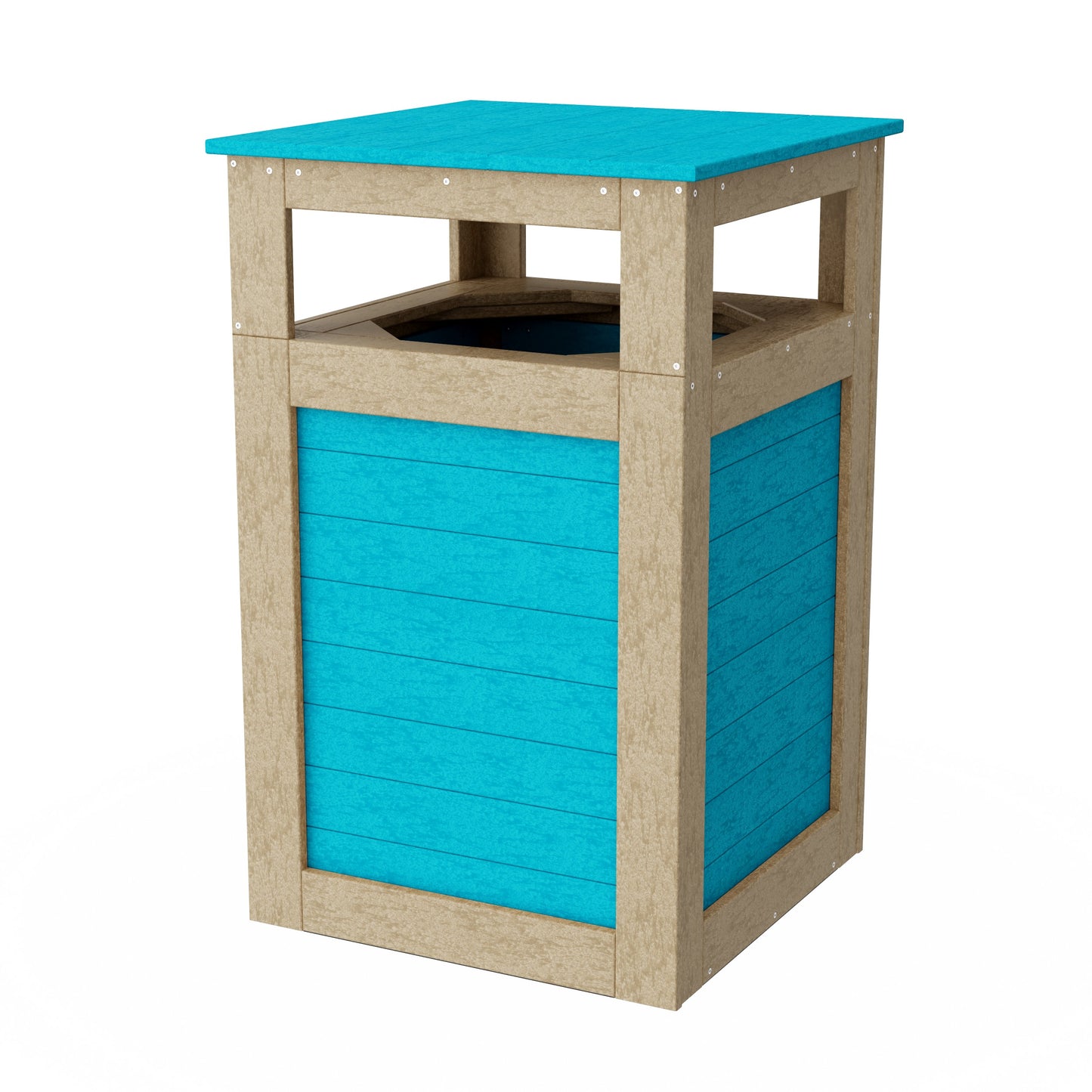 Outdoor Trash Can Holder