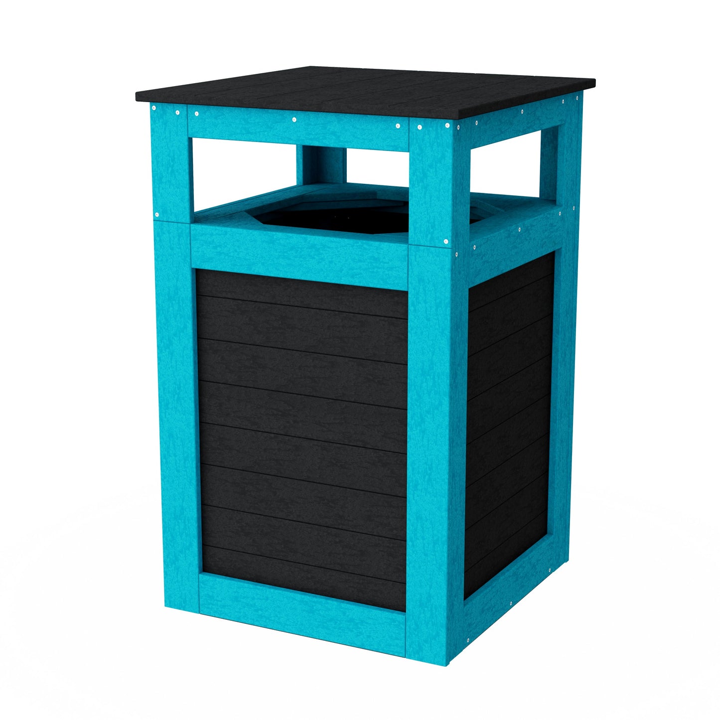 Outdoor Trash Can Holder