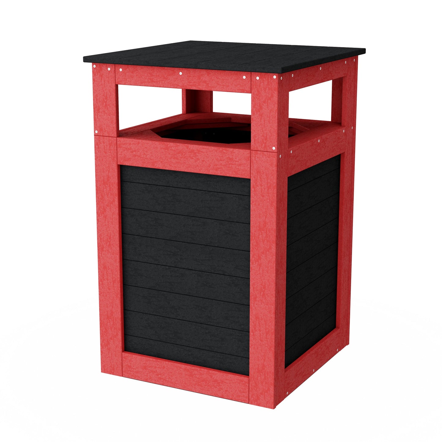 Outdoor Trash Can Holder