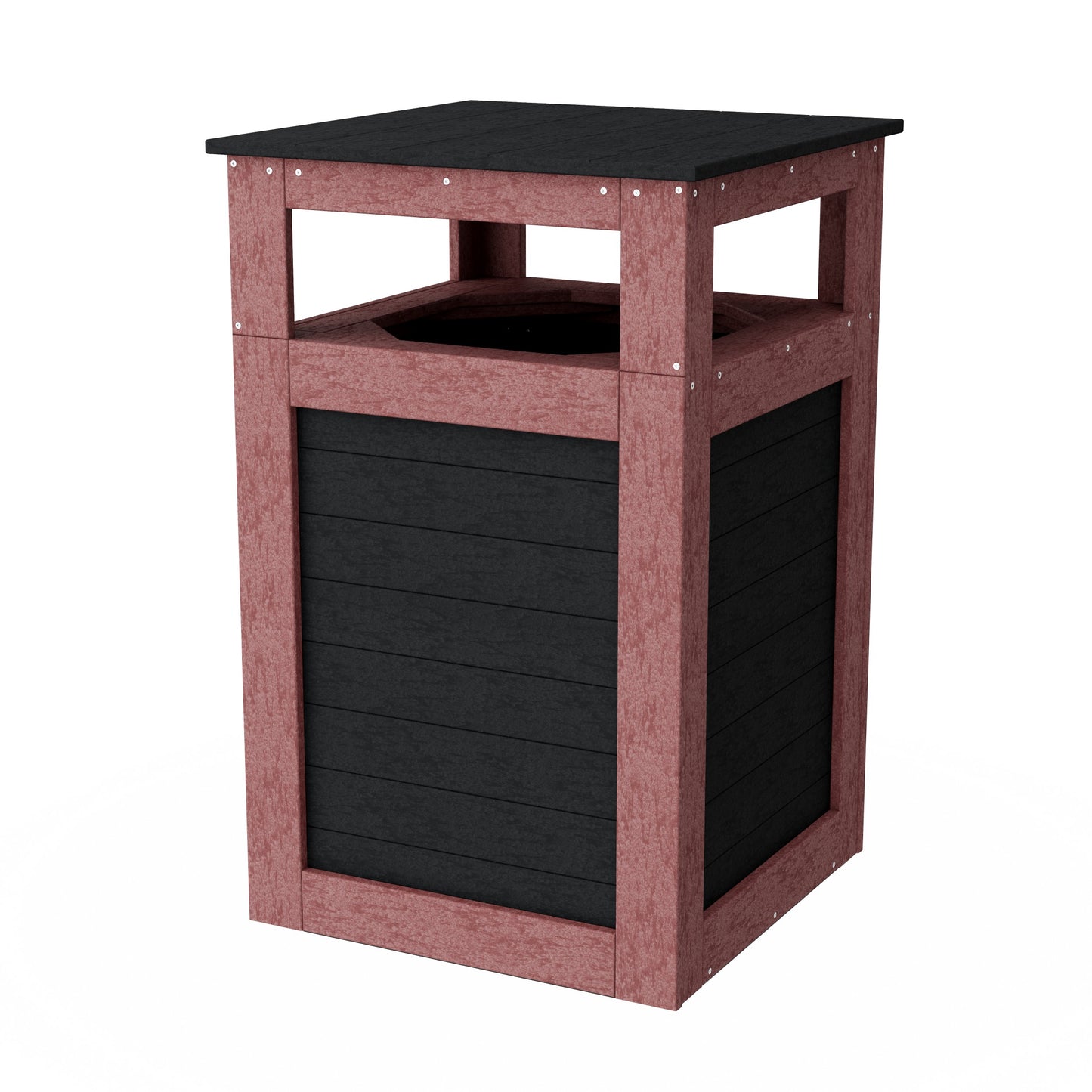 Outdoor Trash Can Holder