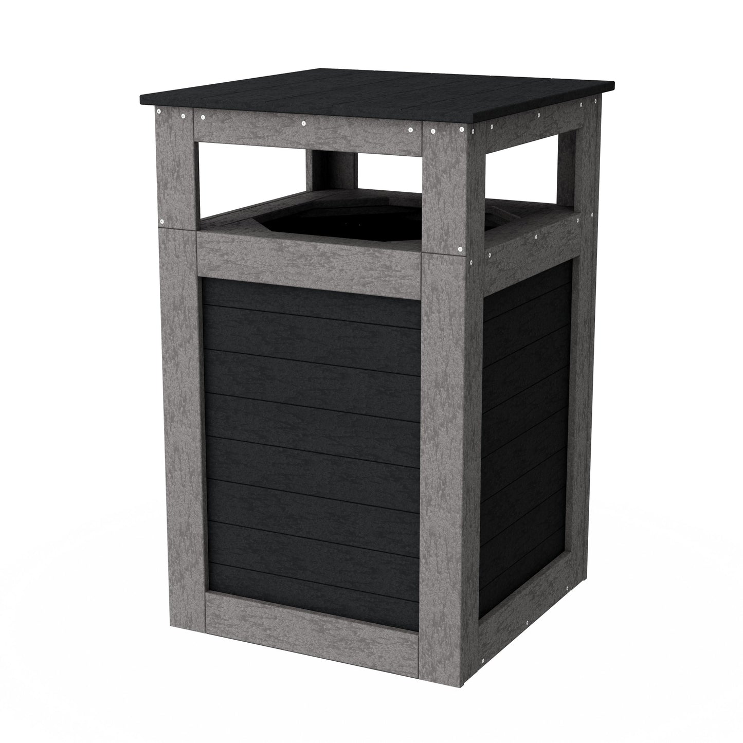 Outdoor Trash Can Holder