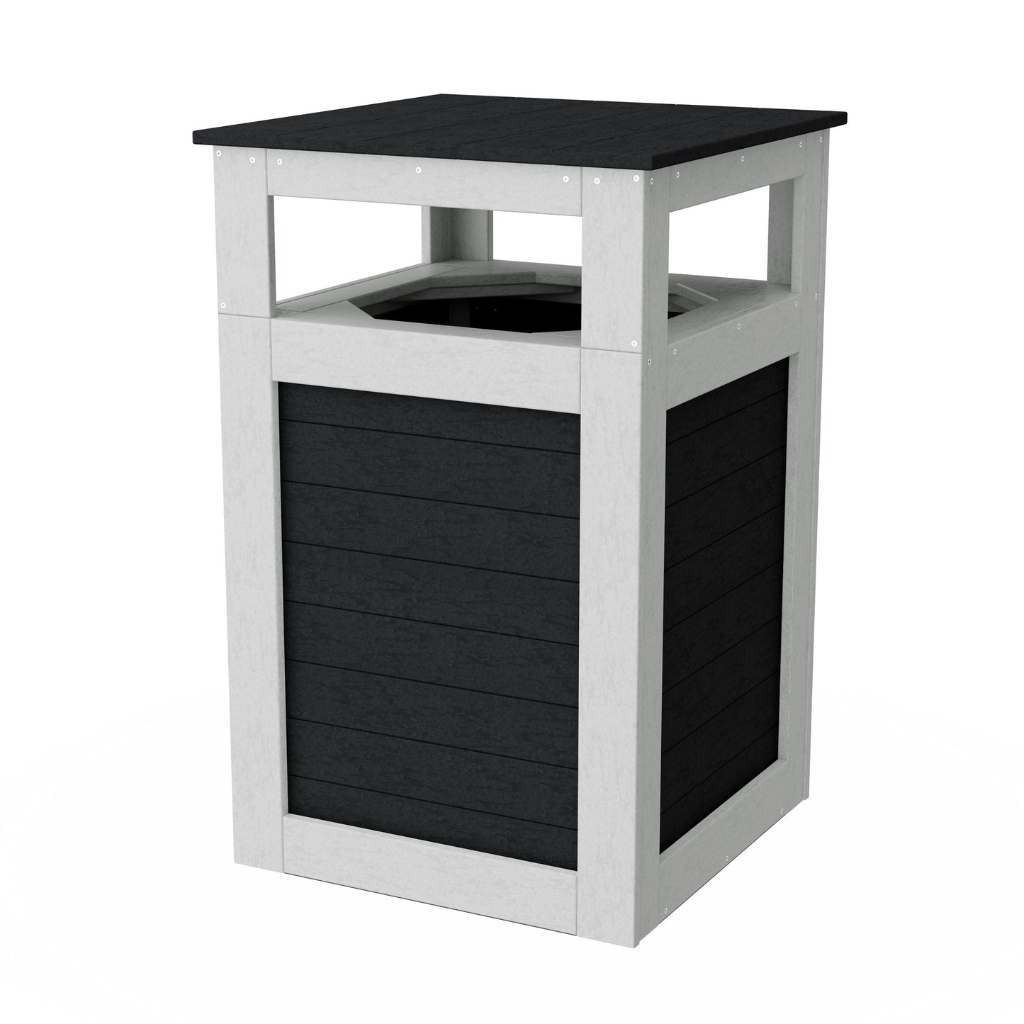 Outdoor Trash Can Holder