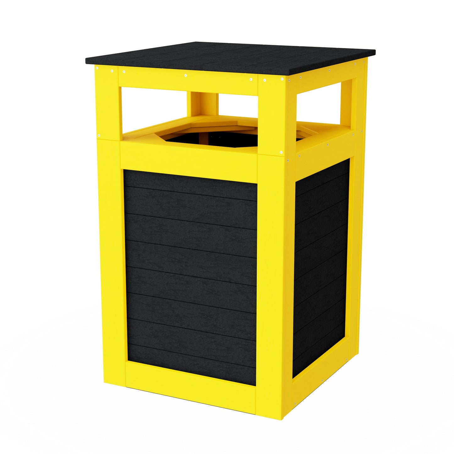 Outdoor Trash Can Holder