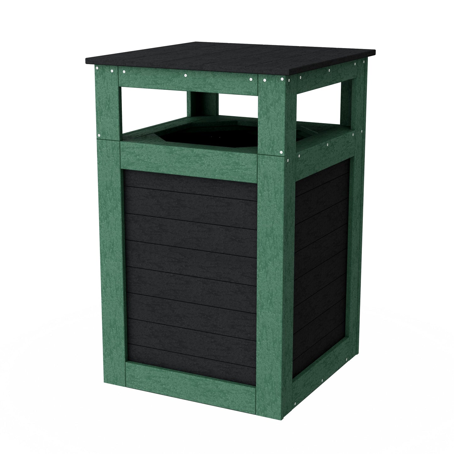 Outdoor Trash Can Holder