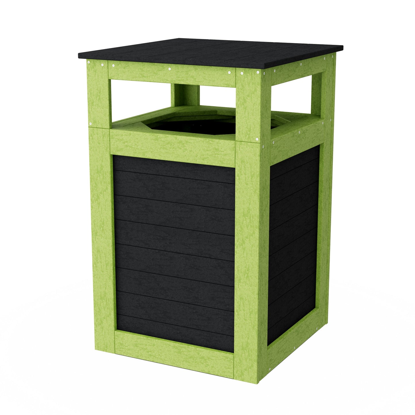 Outdoor Trash Can Holder