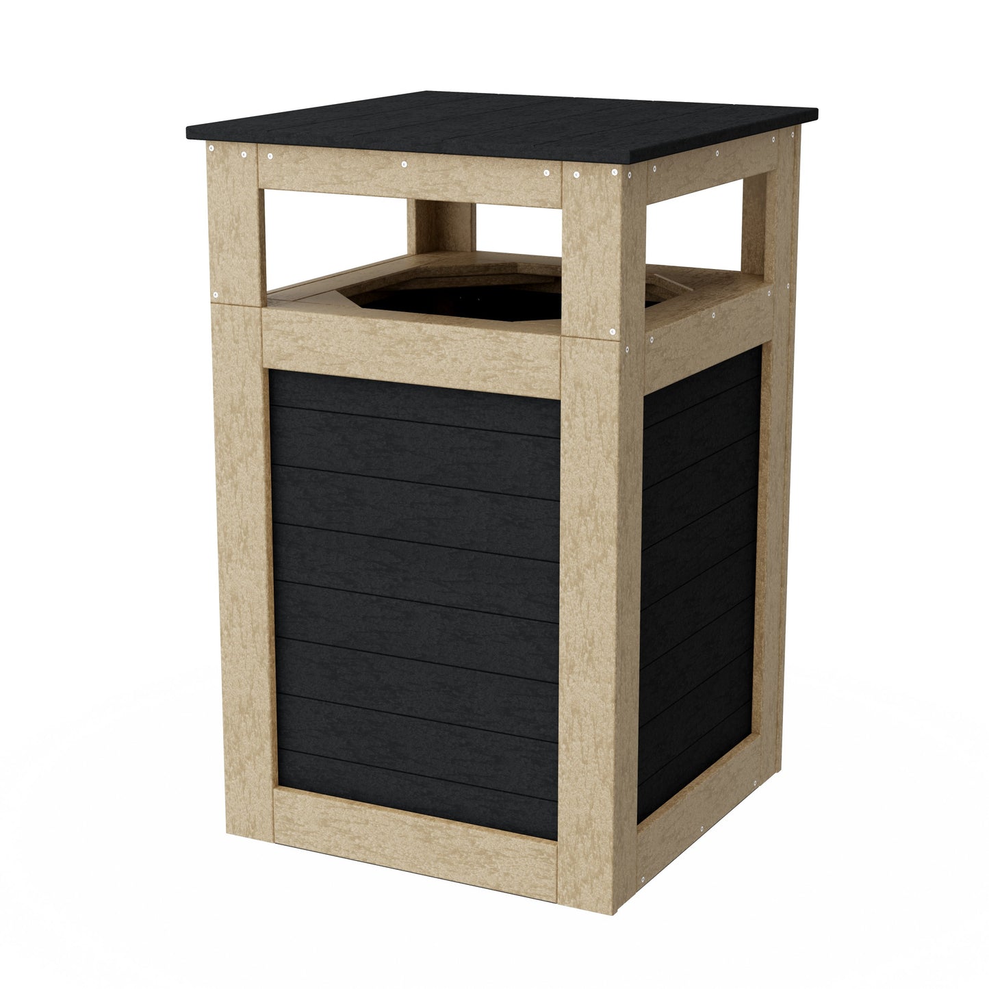 Outdoor Trash Can Holder