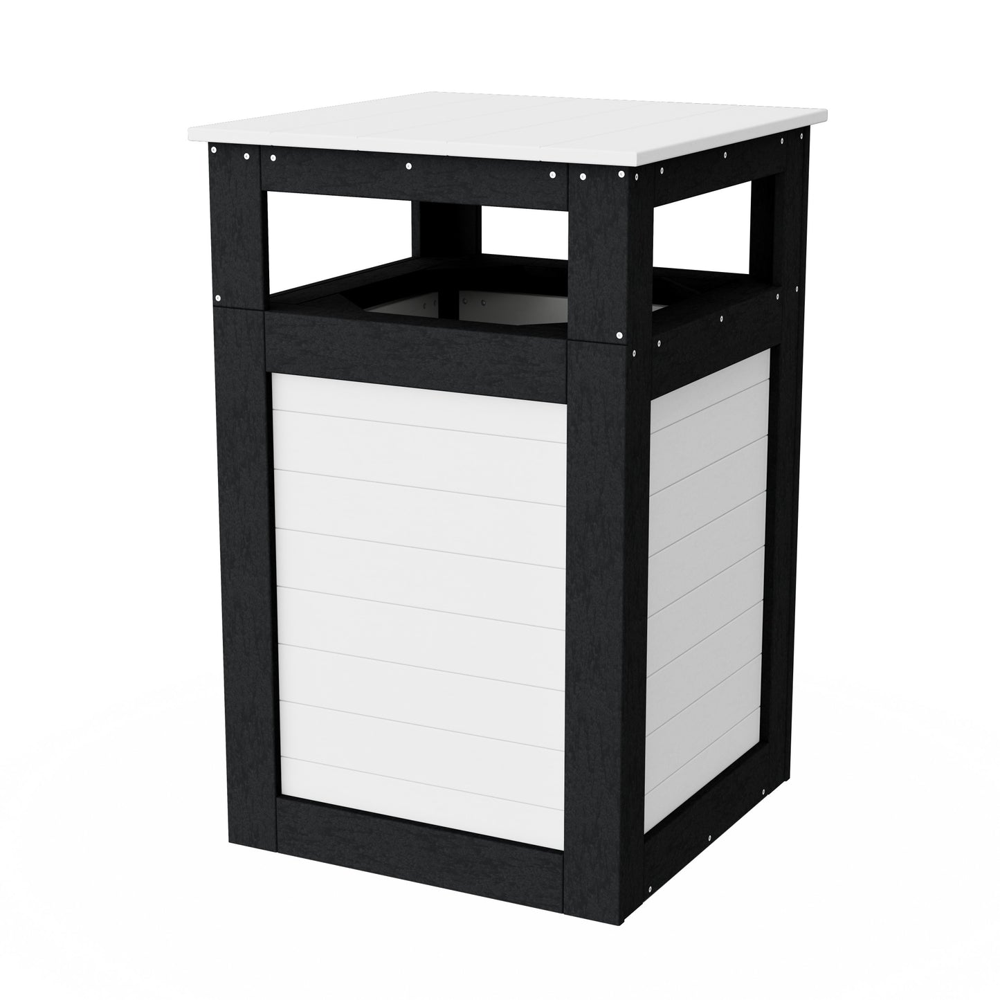 Outdoor Trash Can Holder