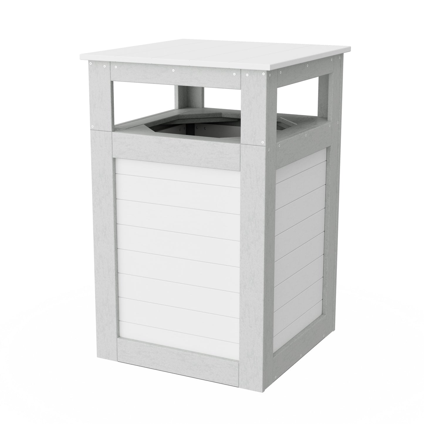 Outdoor Trash Can Holder