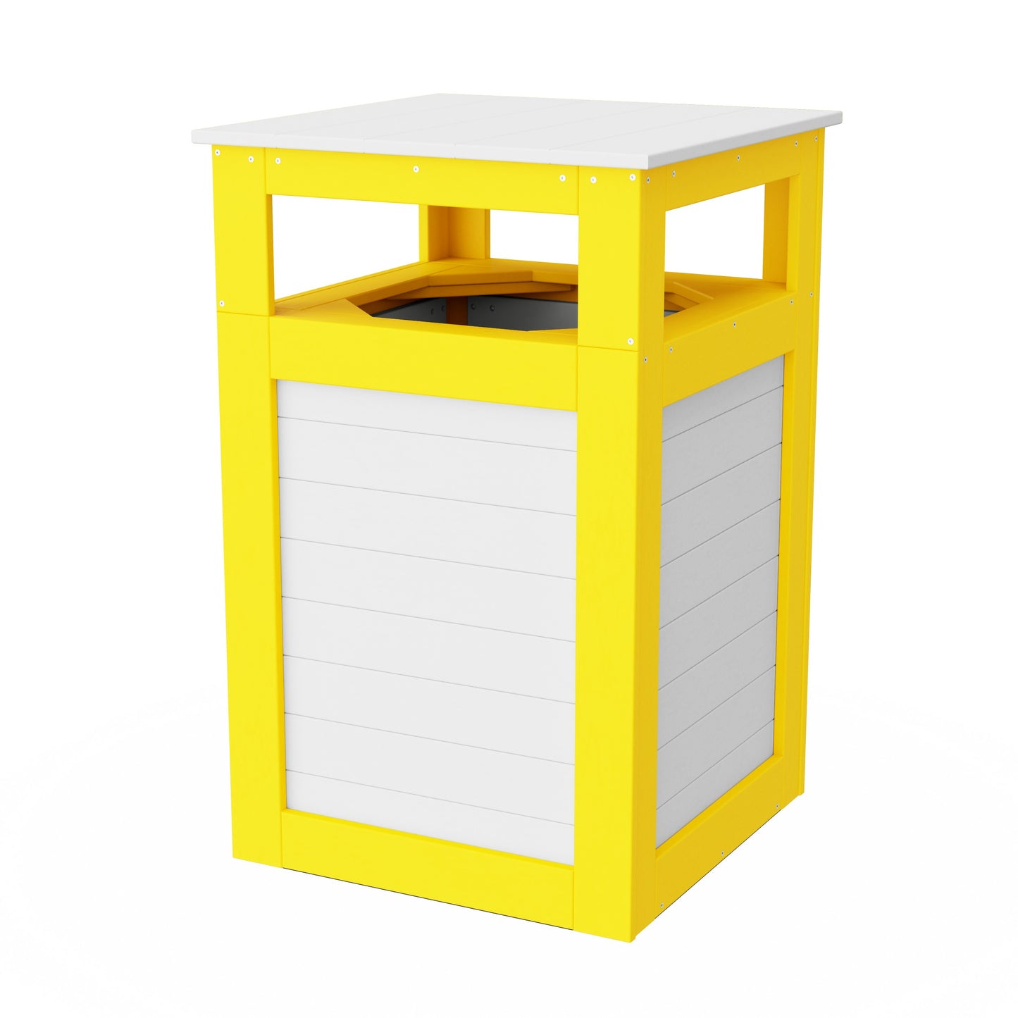 Outdoor Trash Can Holder