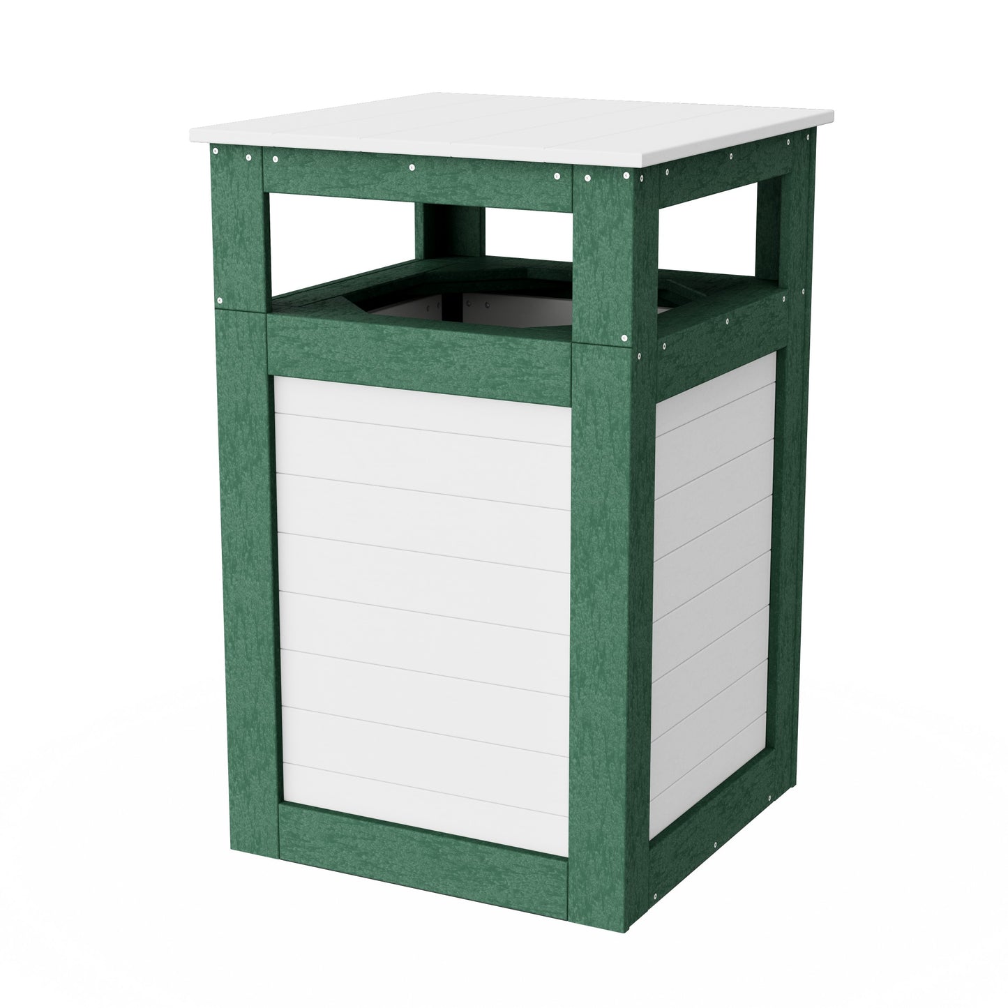 Outdoor Trash Can Holder