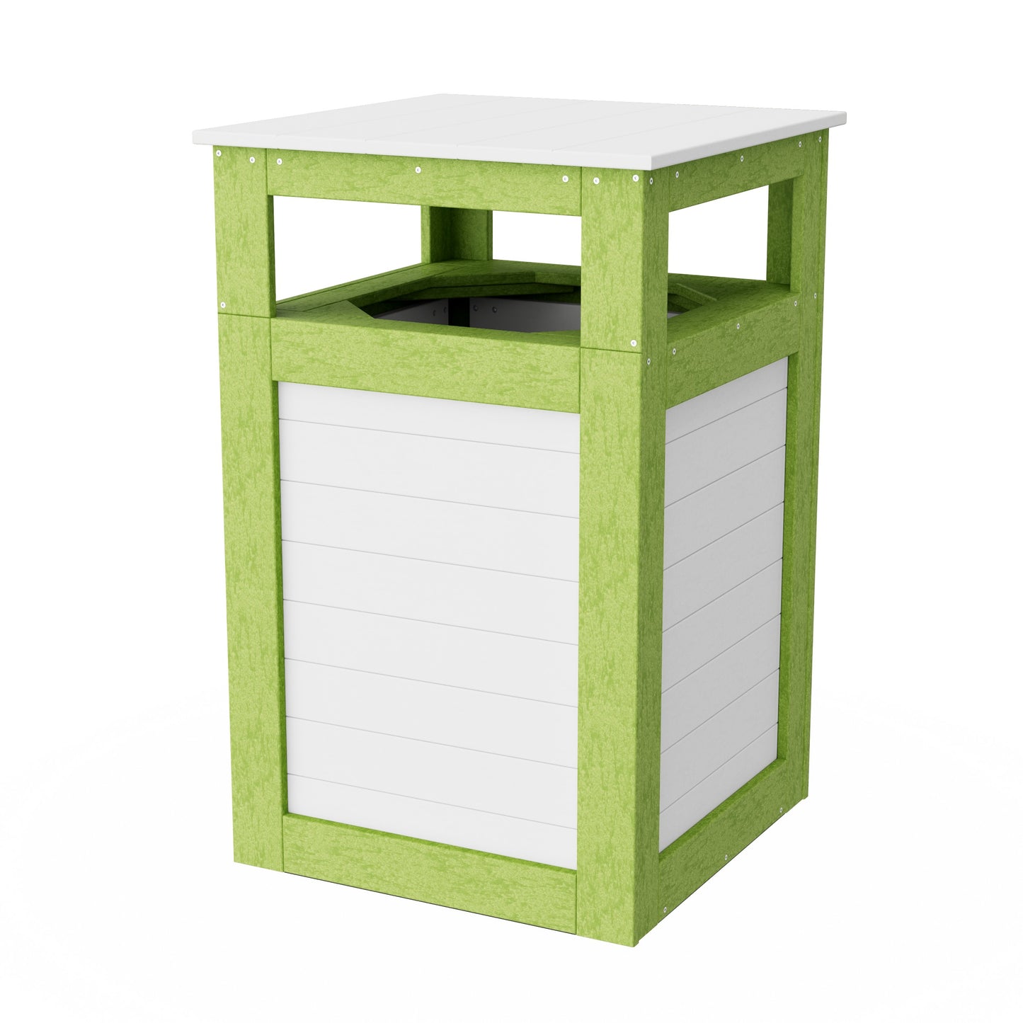 Outdoor Trash Can Holder