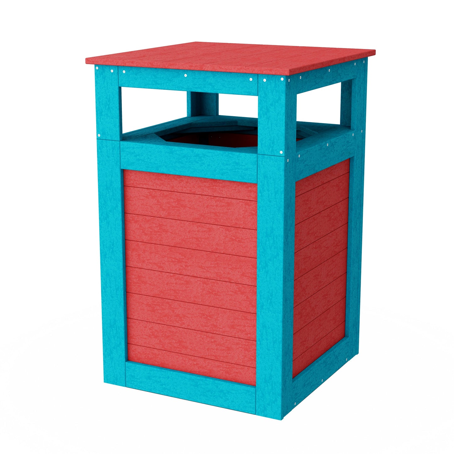 Outdoor Trash Can Holder