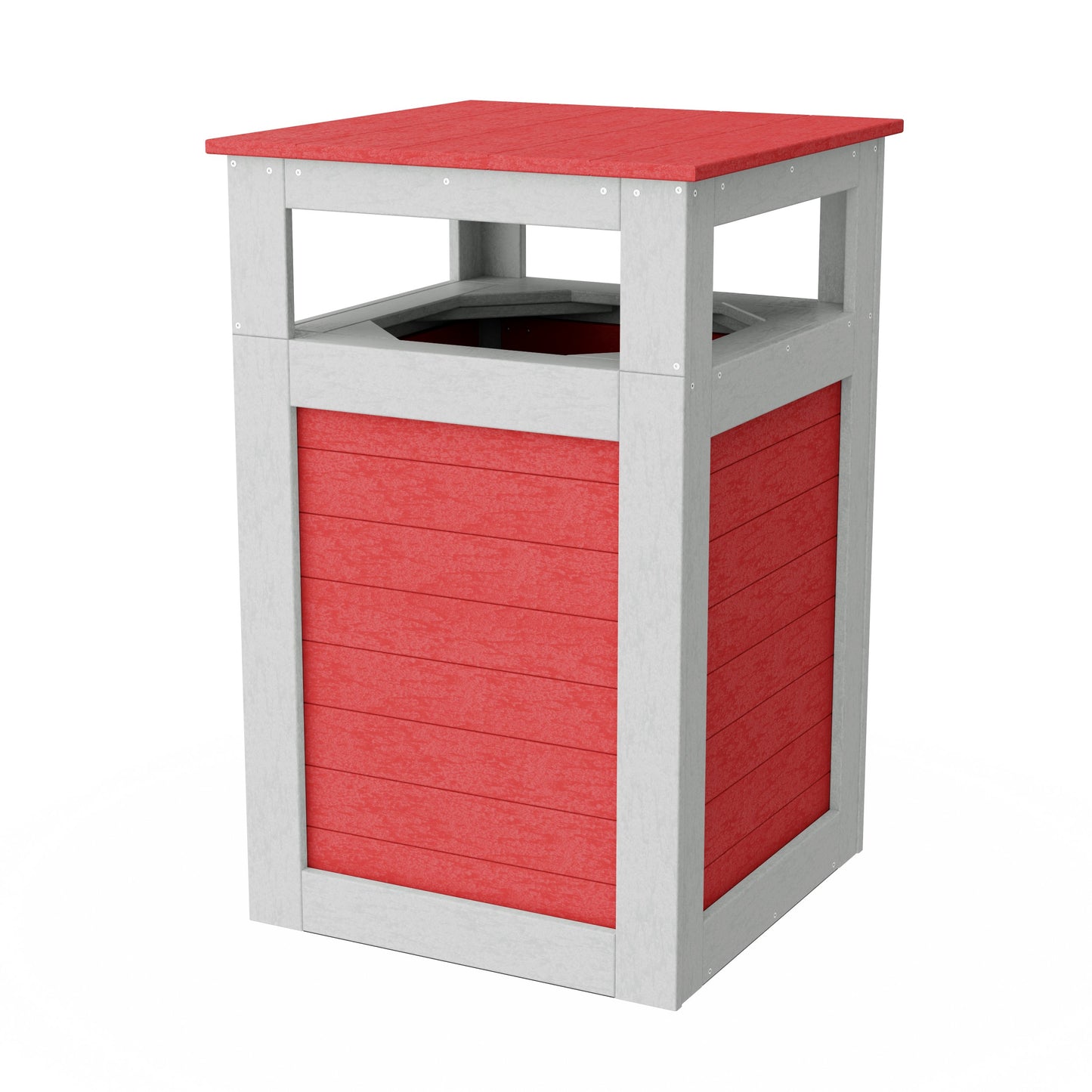 Outdoor Trash Can Holder