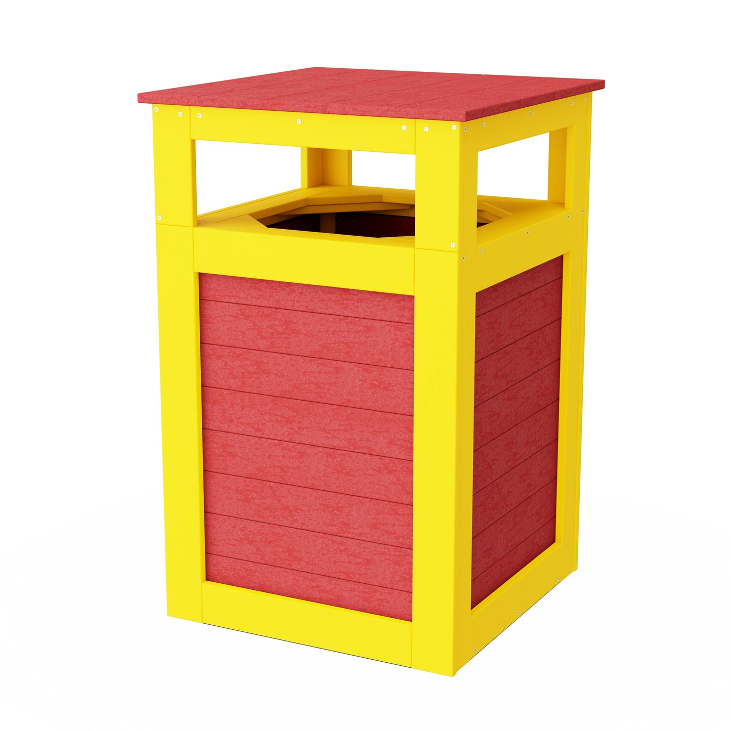 Outdoor Trash Can Holder