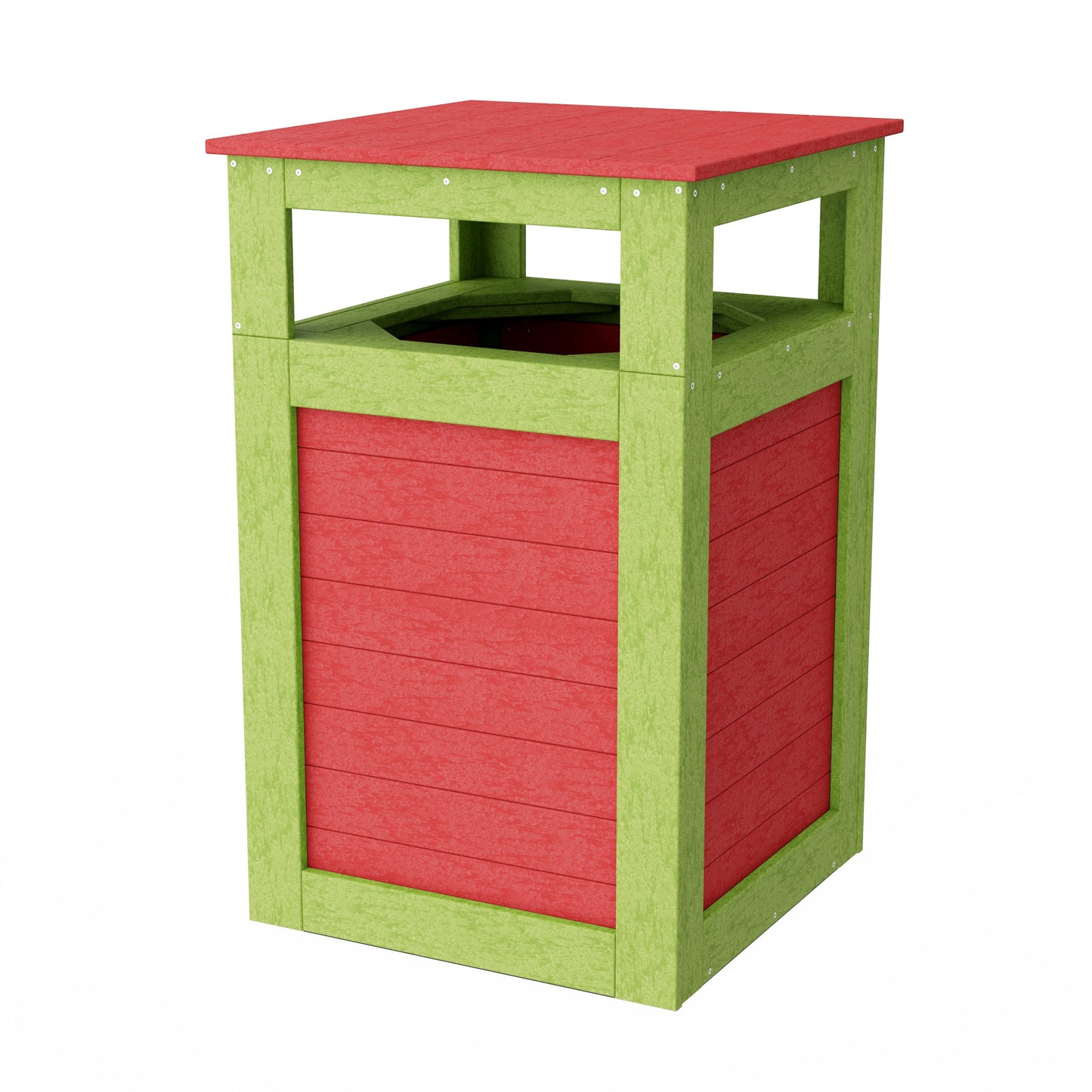 Outdoor Trash Can Holder