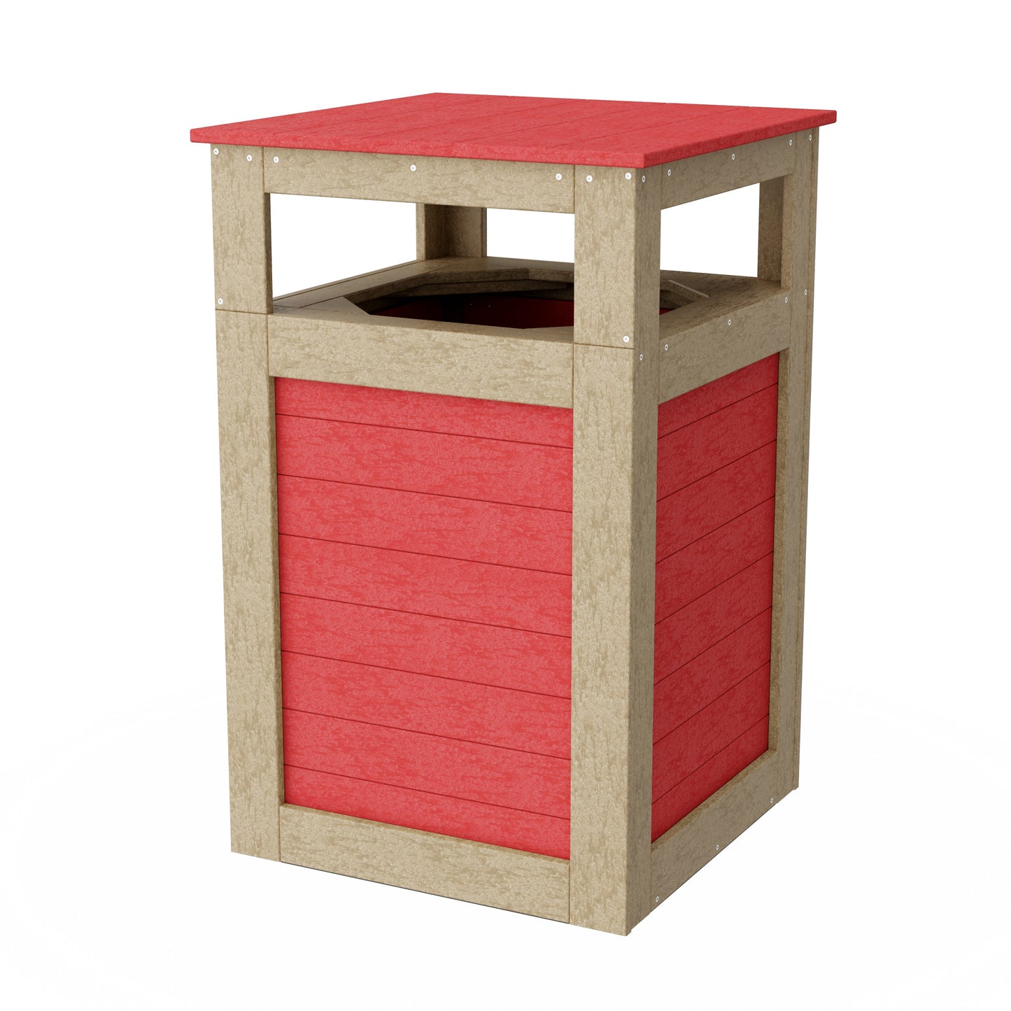 Outdoor Trash Can Holder