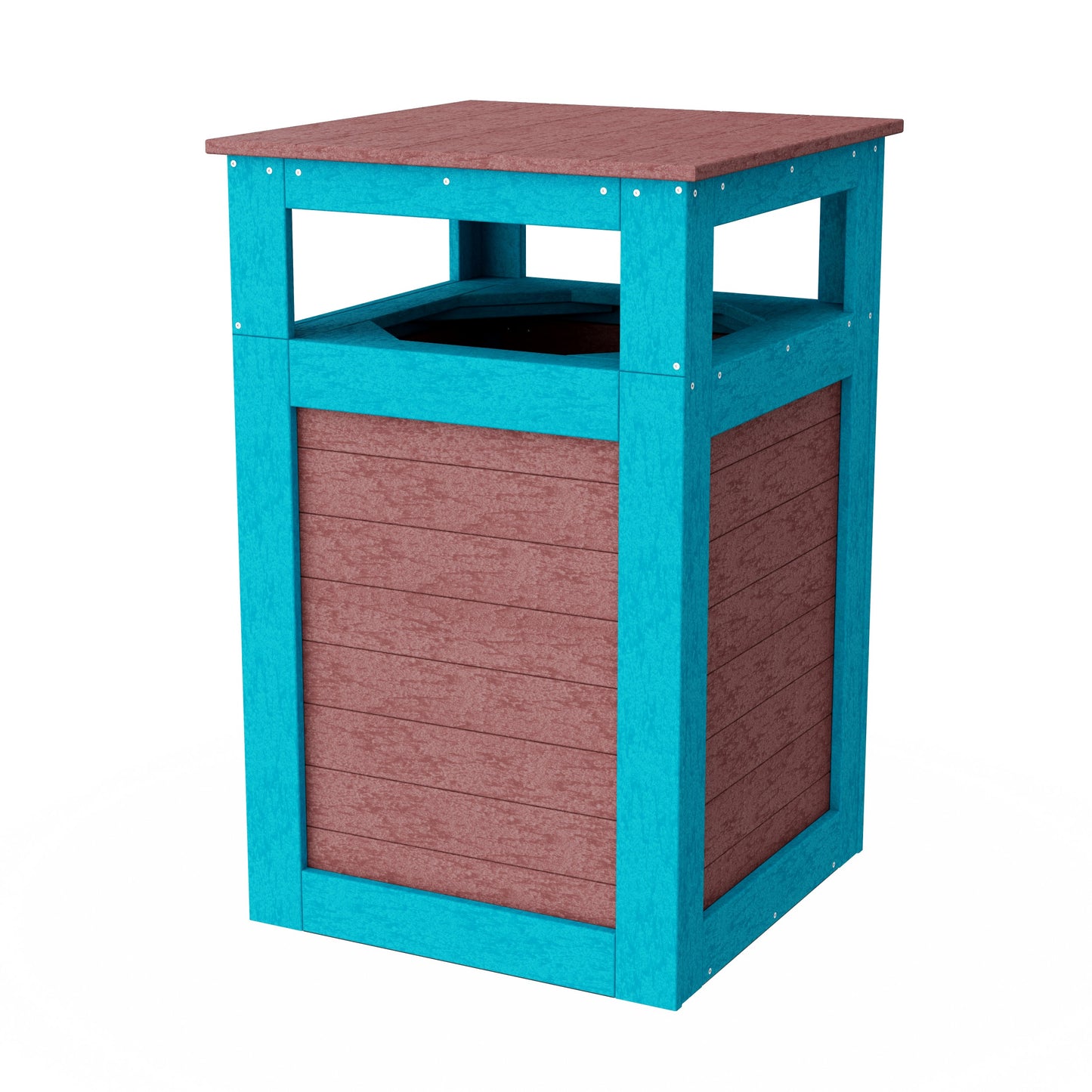 Outdoor Trash Can Holder