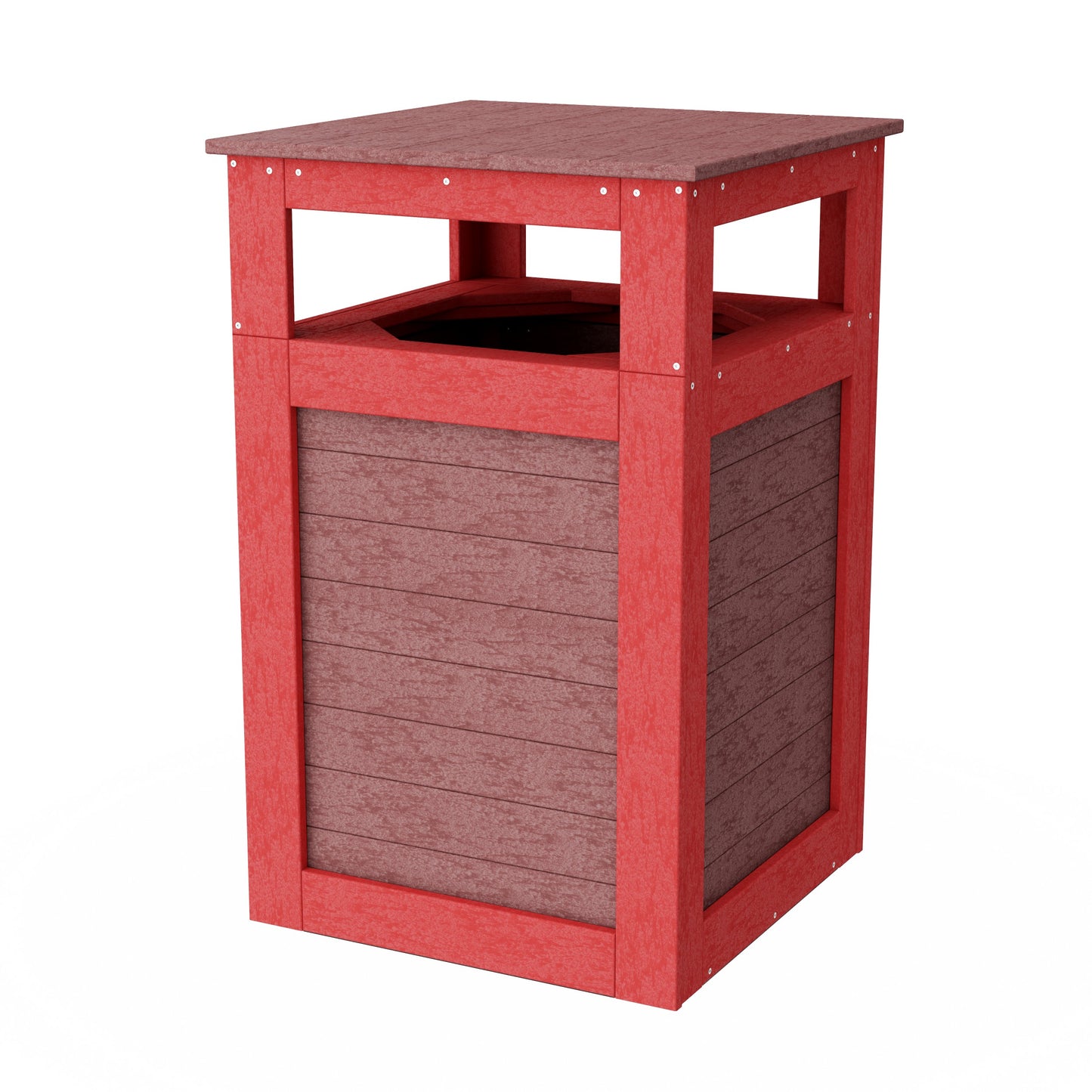 Outdoor Trash Can Holder