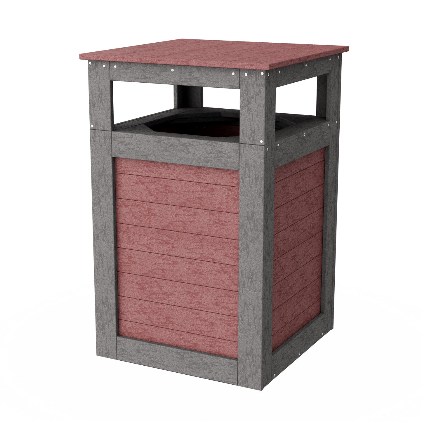 Outdoor Trash Can Holder