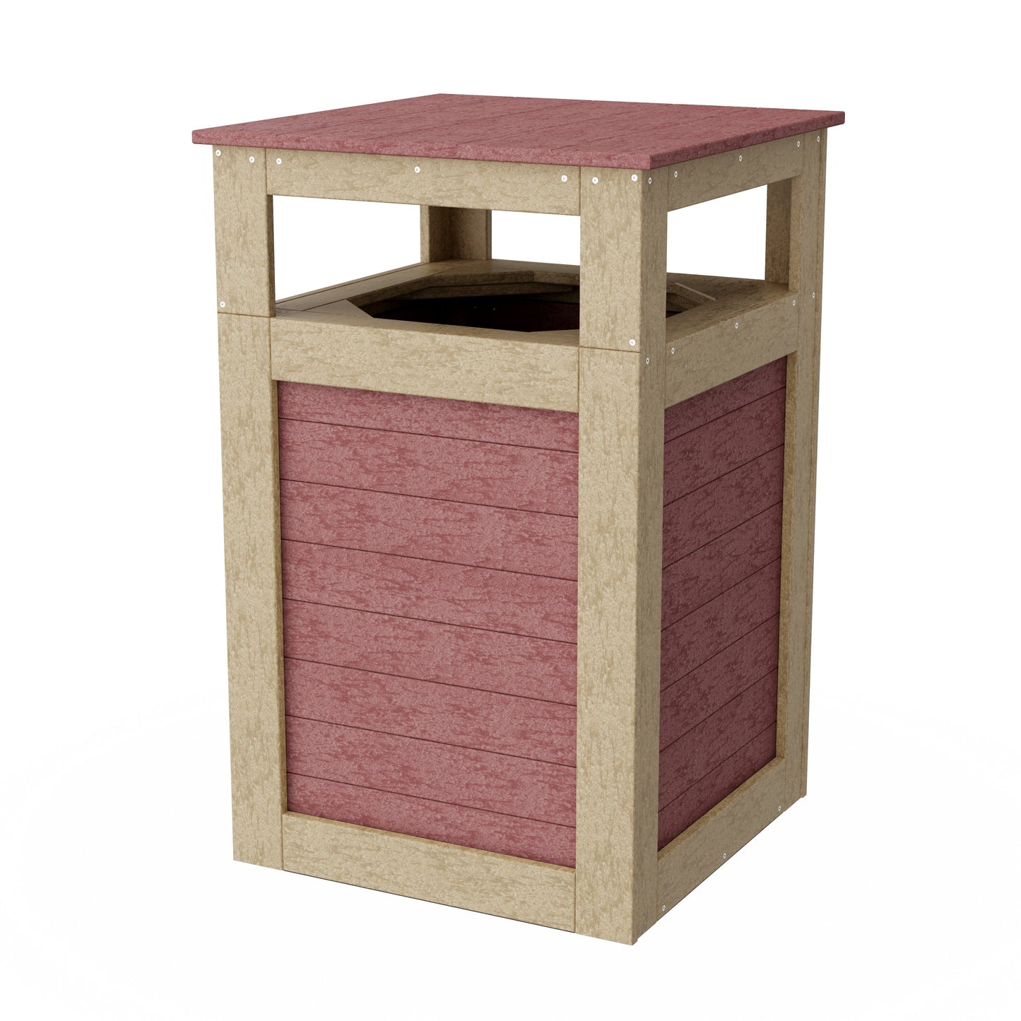 Outdoor Trash Can Holder