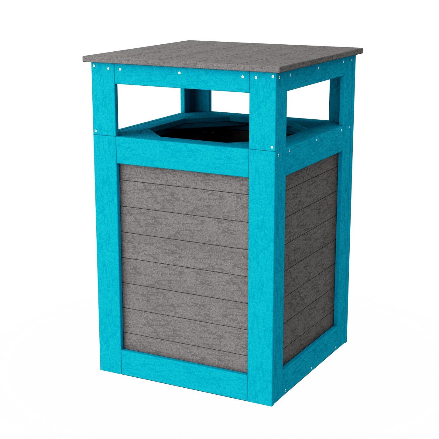 Outdoor Trash Can Holder