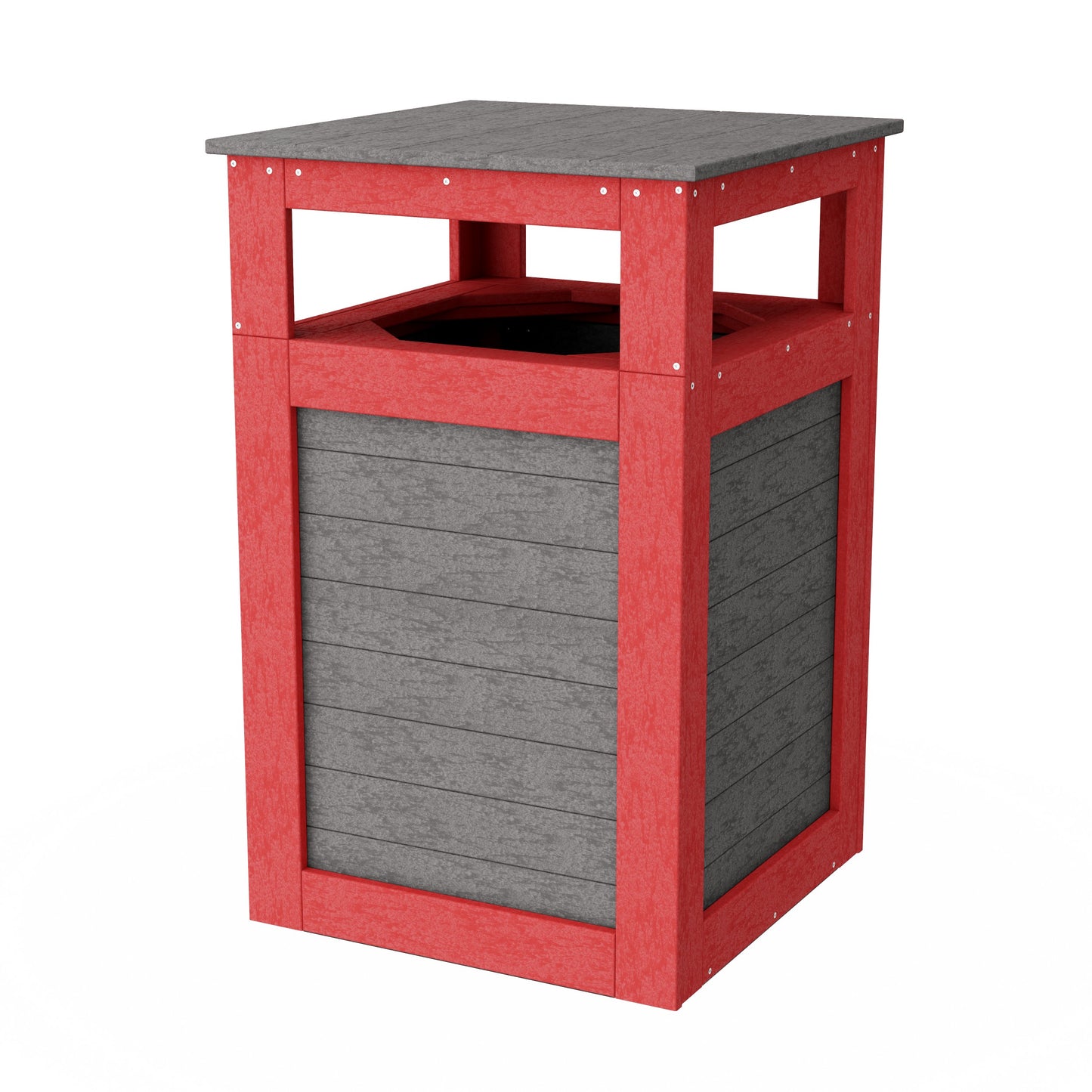 Outdoor Trash Can Holder